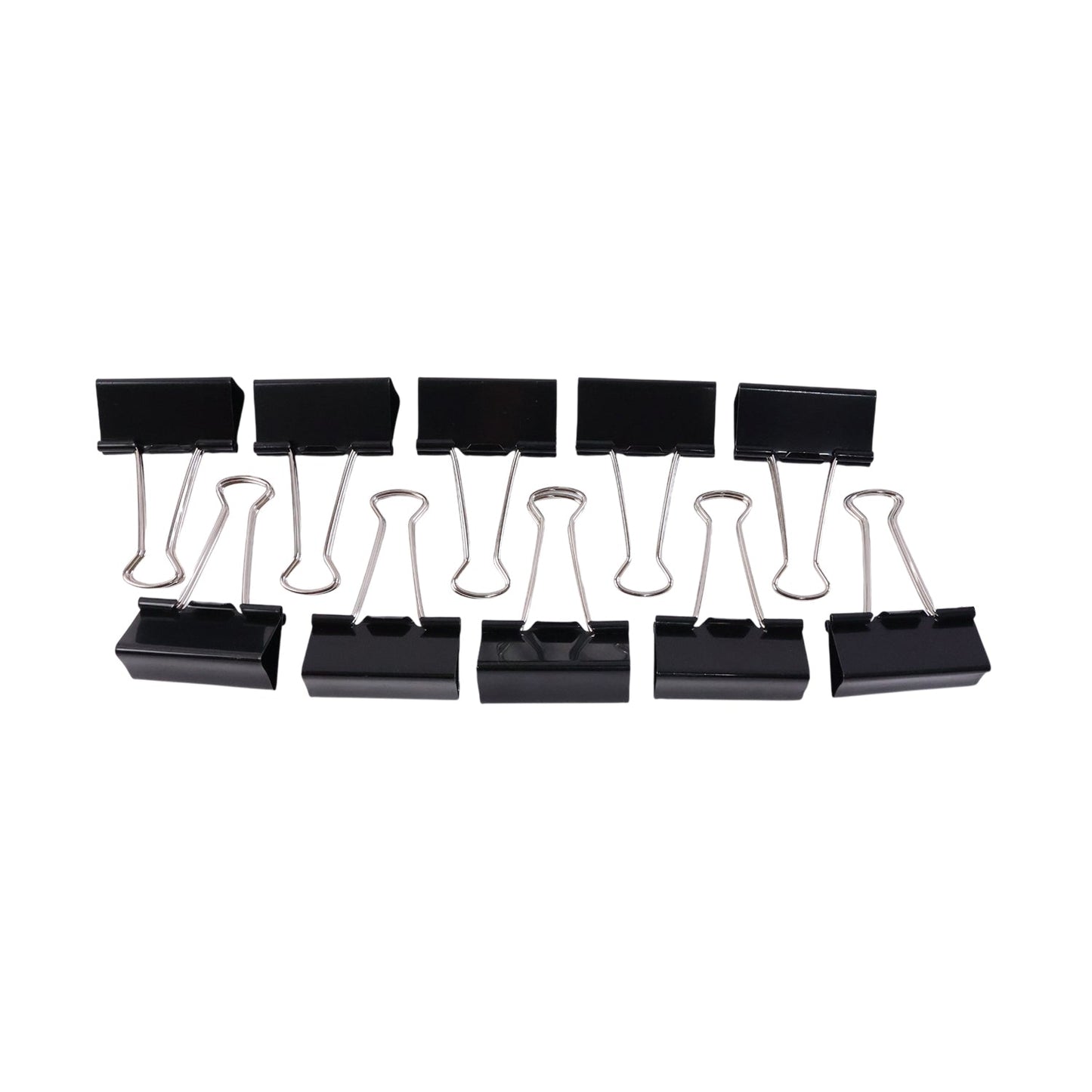 Office binder clips for holding papers and files