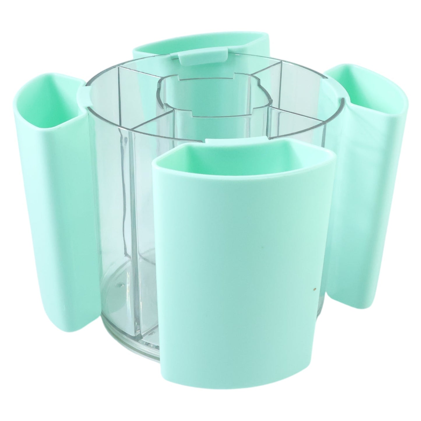 Multipurpose plastic pen holder doubling as kitchen utensil holder