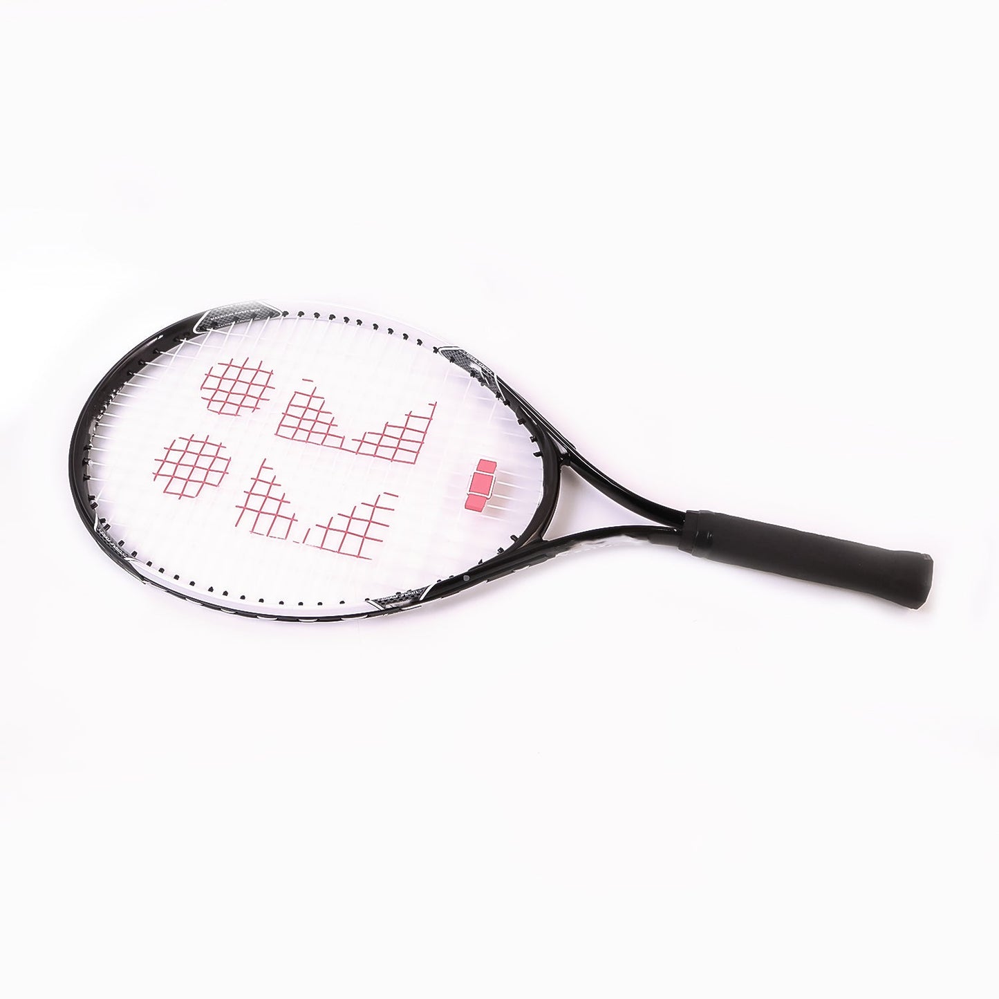 Lightweight tennis racket with its zippered full carrying cover