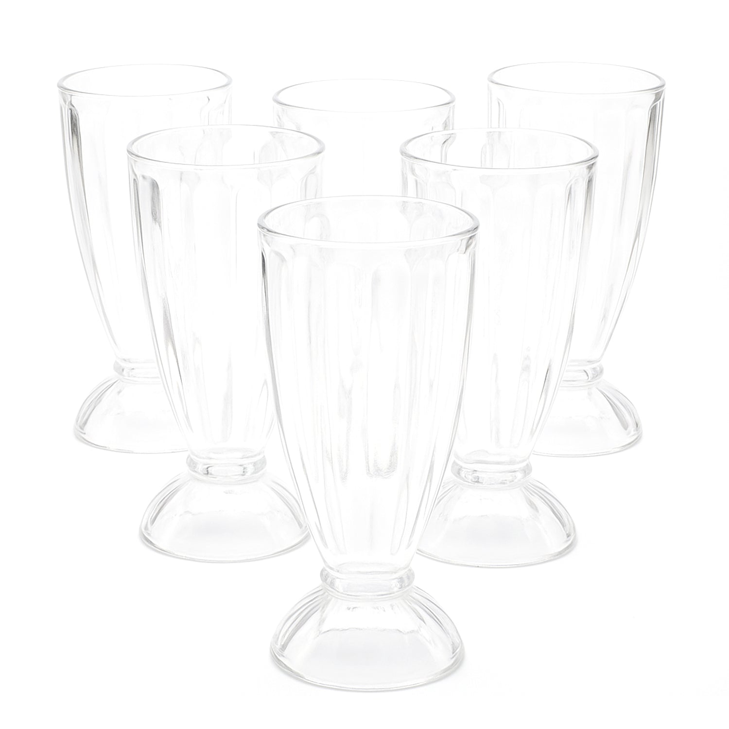 Premium Apex falooda glasses packed and ready for use