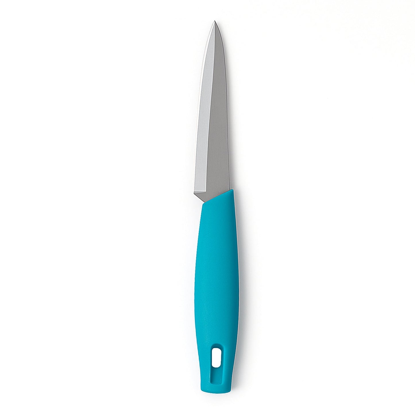 Ergonomic stainless steel kitchen utility knife for precise slicing