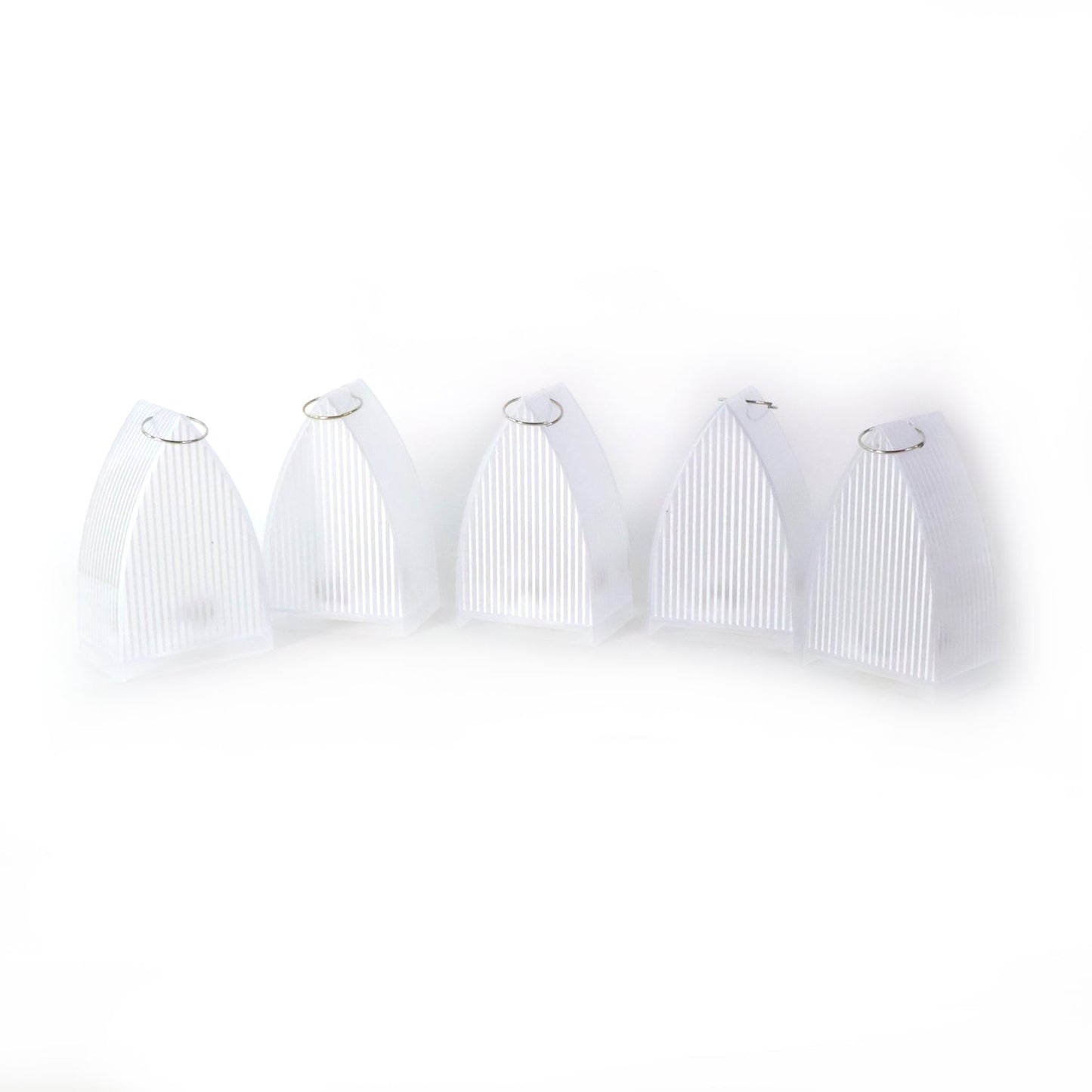 Elegant flicker-free LED flame lanterns for safe festive celebration lighting