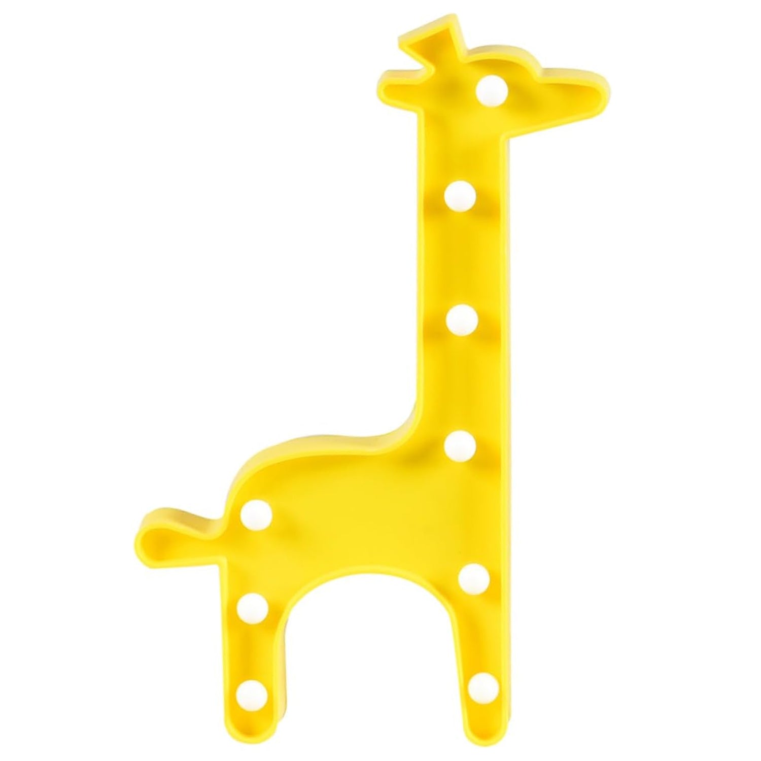 Soft glowing giraffe silhouette LED decorative lamp for kid’s room