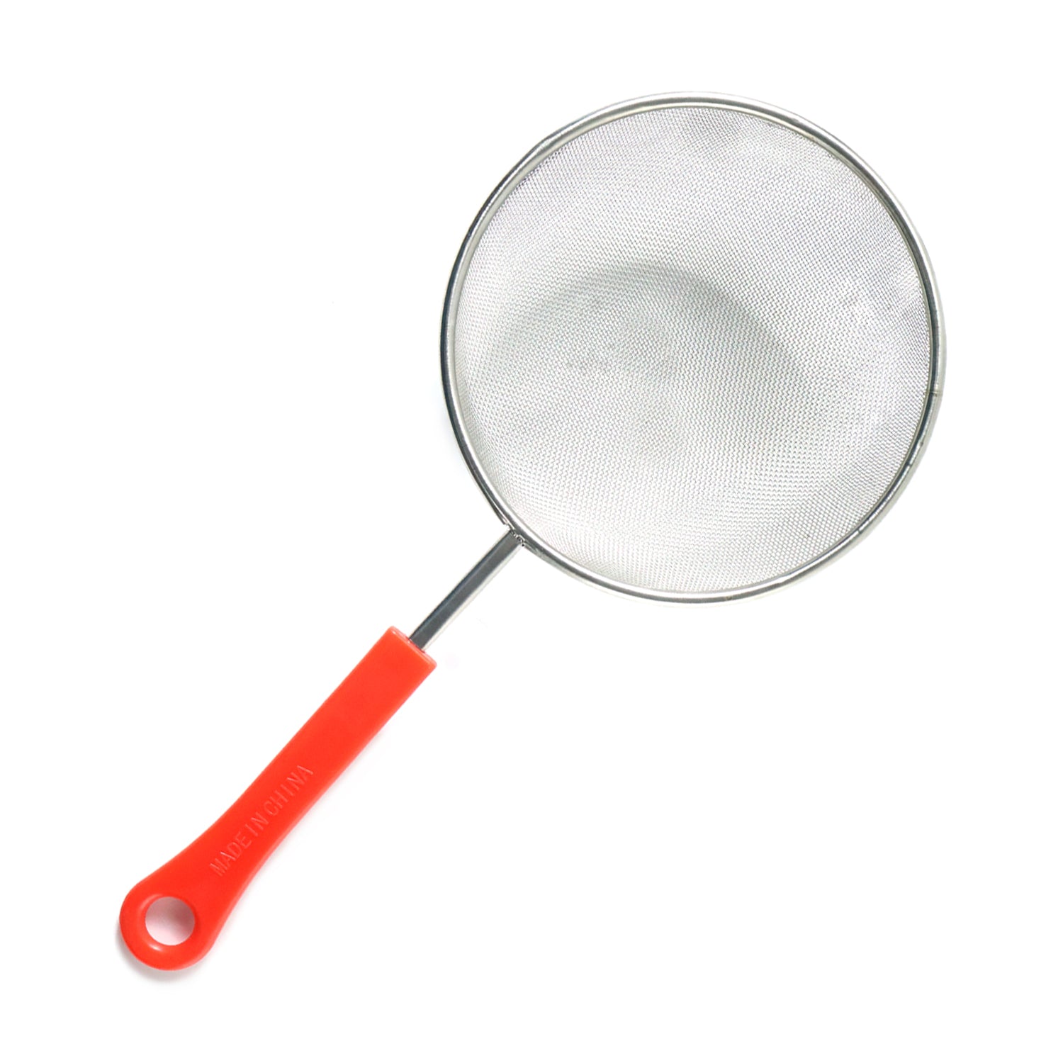 Versatile medium fine mesh strainer for tea and flour
