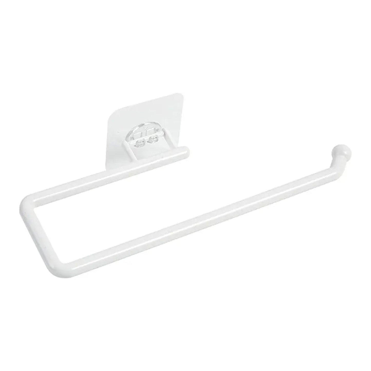 Sturdy suction cup mount securing a kitchen paper towel holder