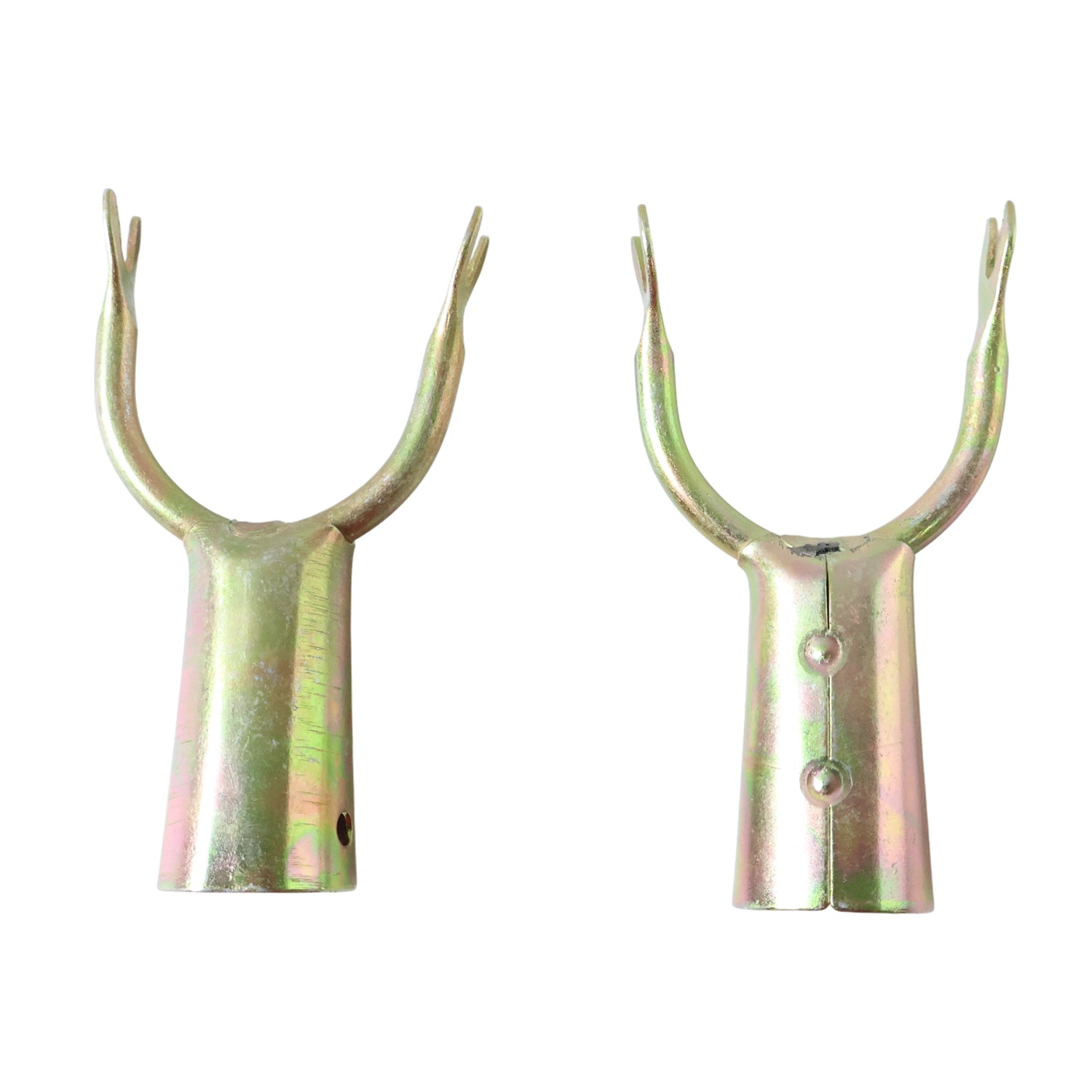 Picking helper tool head set for easy removal of fruit stems during harvest