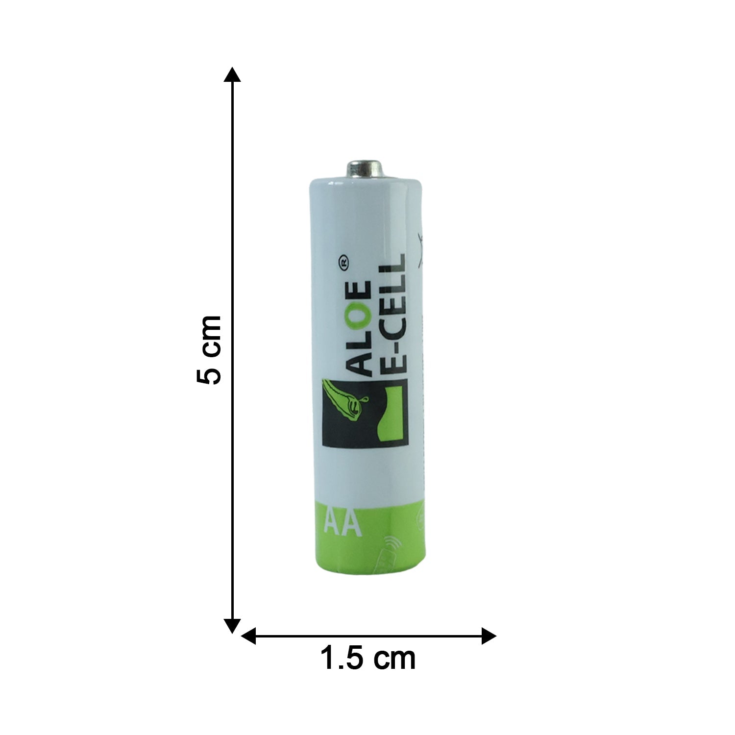 Packaged AA battery cells in a compact kit