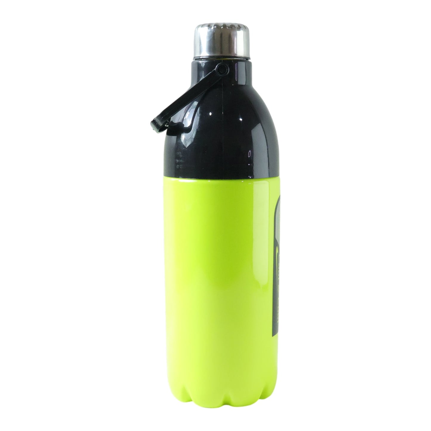 Reusable leakproof water bottle featuring a secure screw cap