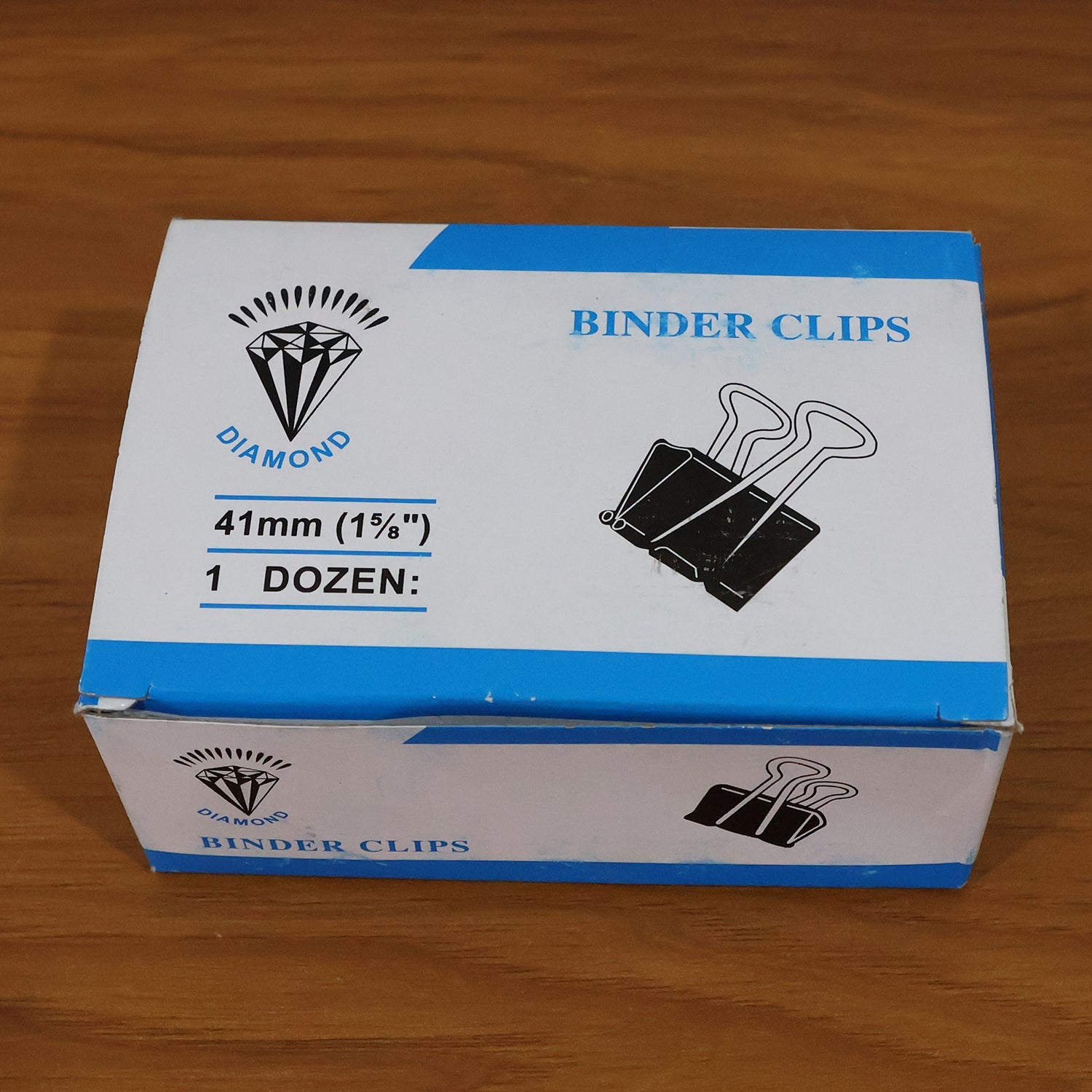 Reusable metal binder clip 32mm size for school and office use