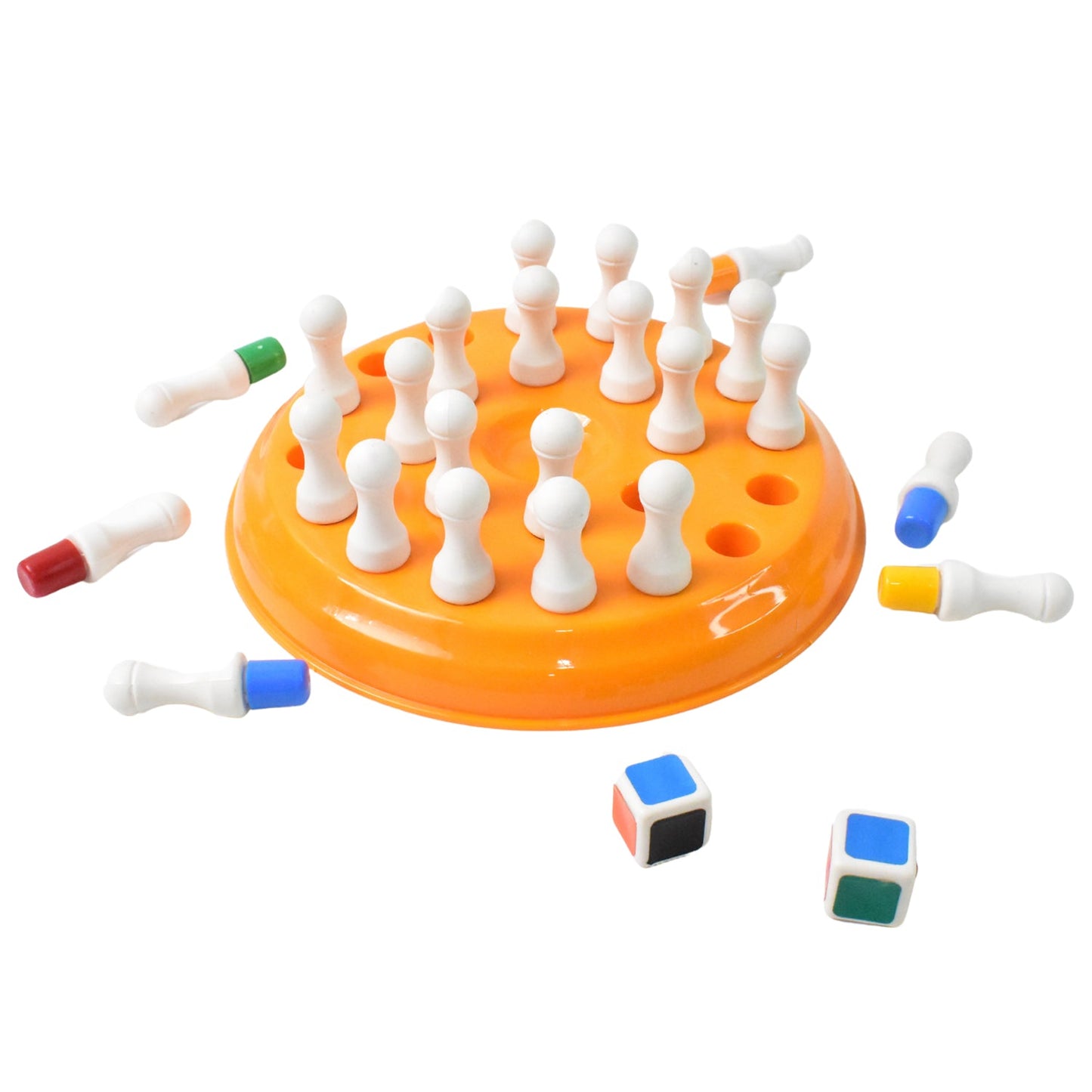 Think & Match memory chess game with vibrant plastic pegs