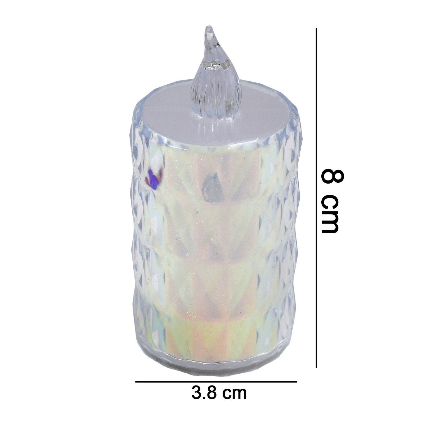 Packaging of the 24-piece flameless LED tea light candle set.