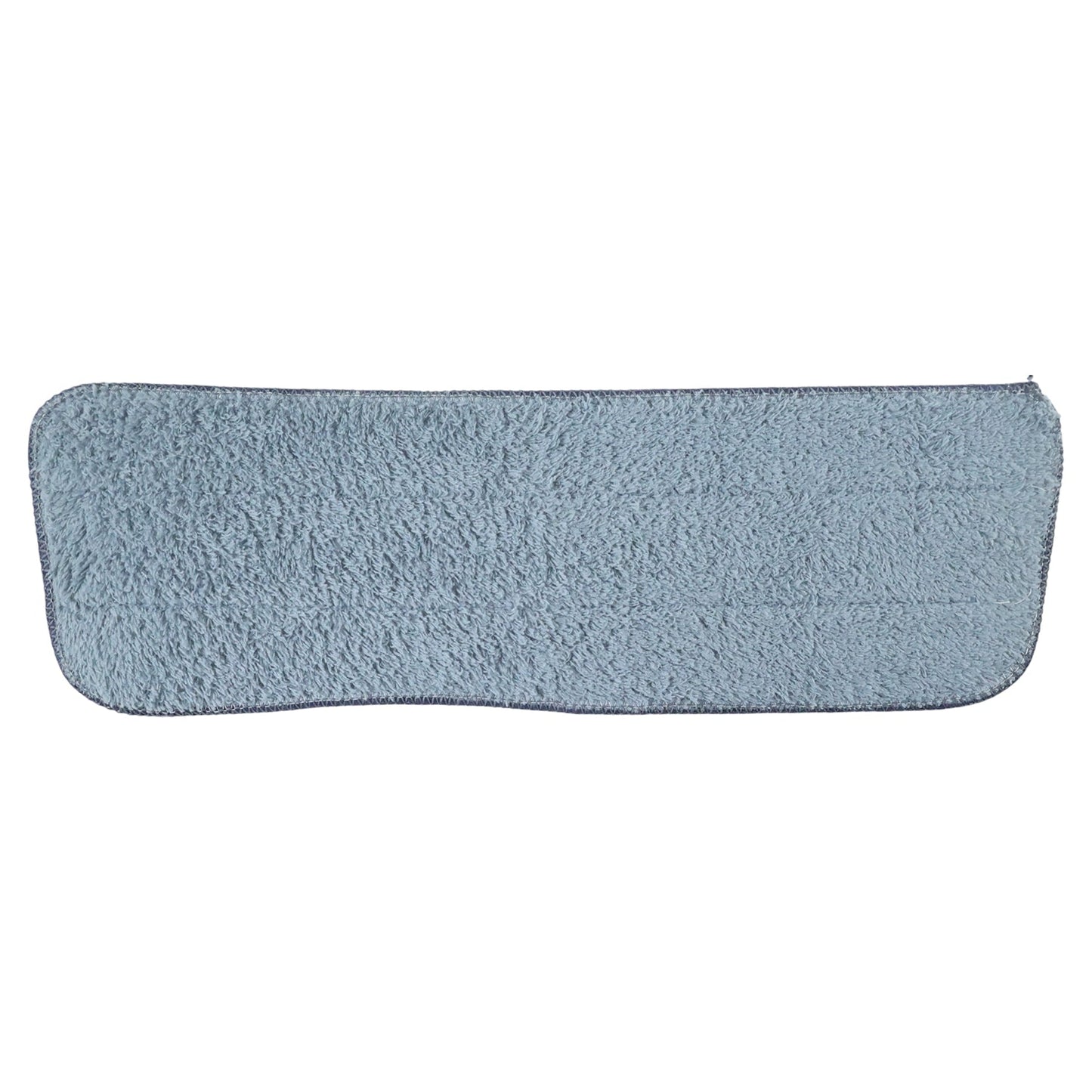 Washable microfiber mop refill pad for flat mop