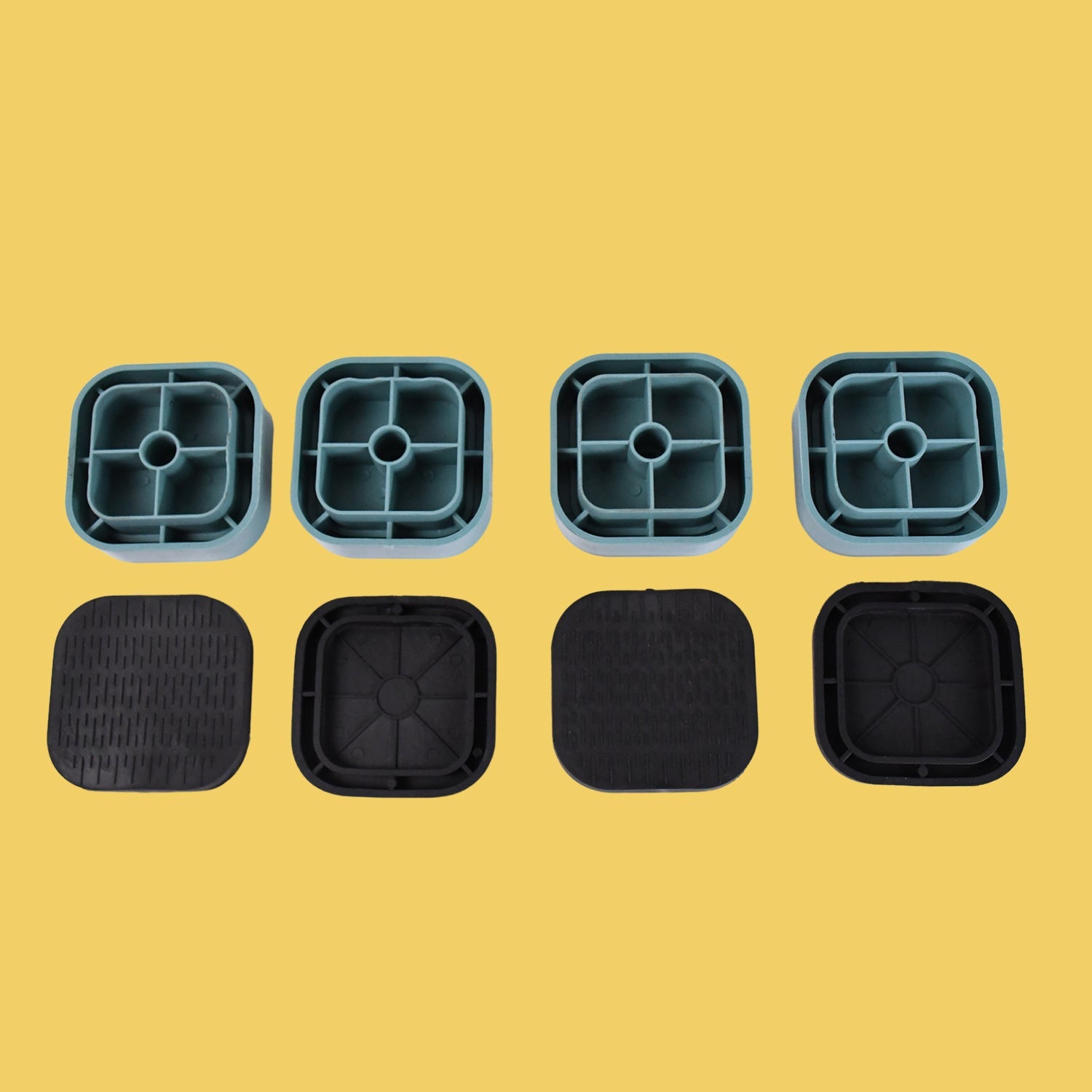 SilentSpin washing machine feet pads noise cancelling design