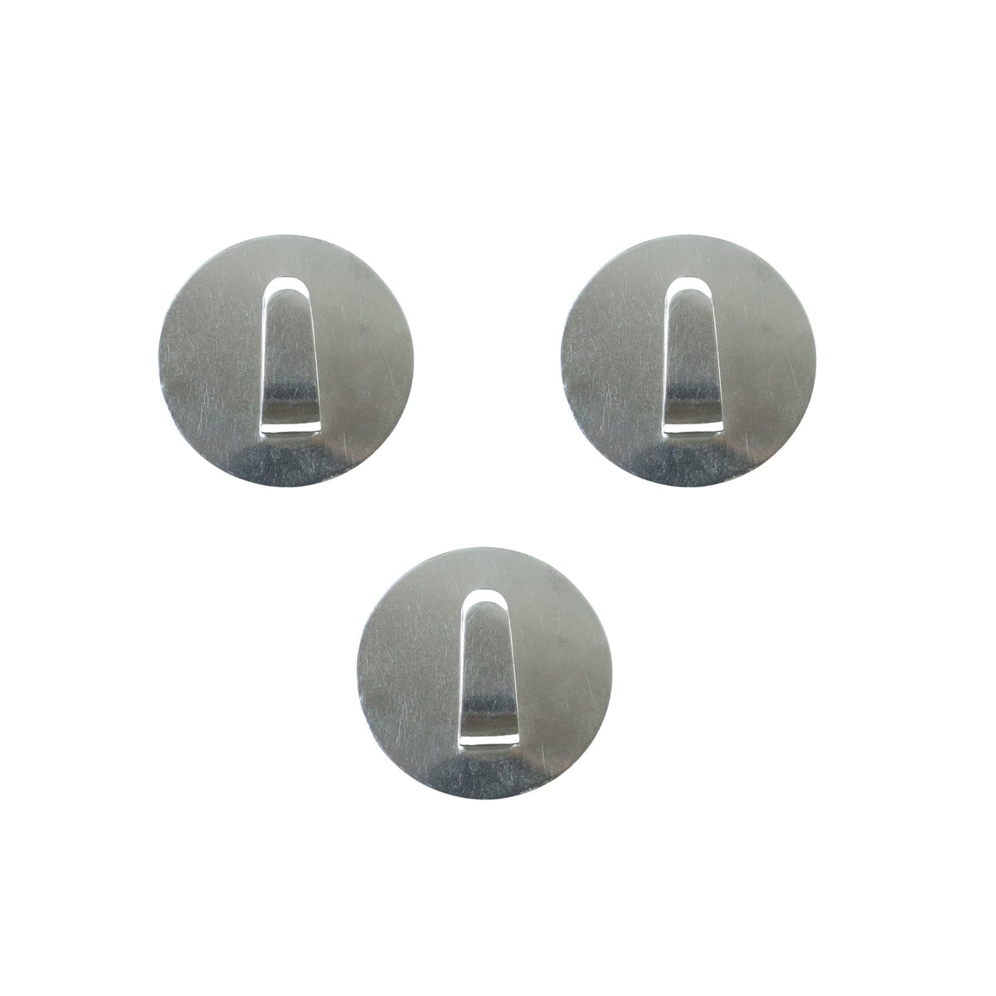Packaging for the GlimmerHome self-adhesive hooks, showing easy installation steps.