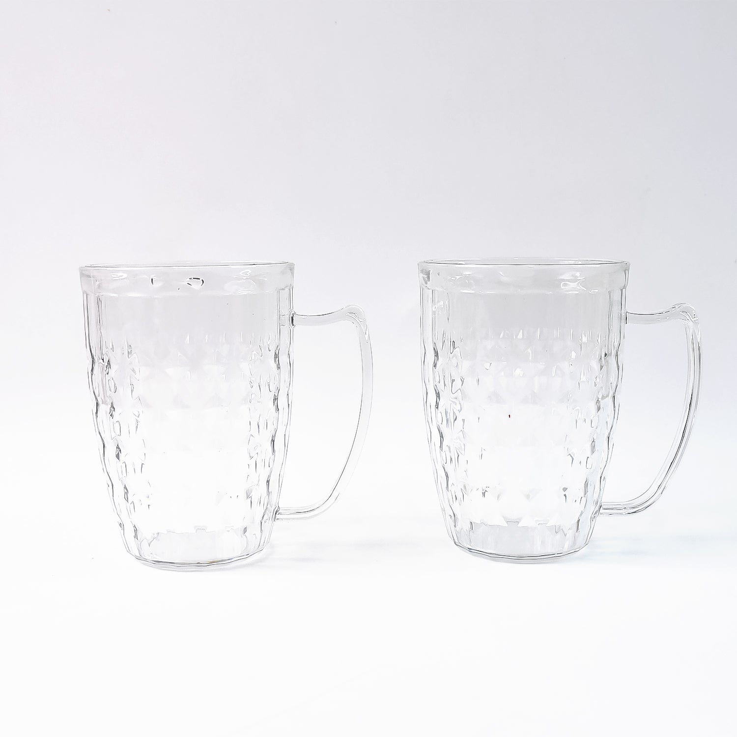 Apex Mocktail Mug Glass set of two with modern design for everyday beverages