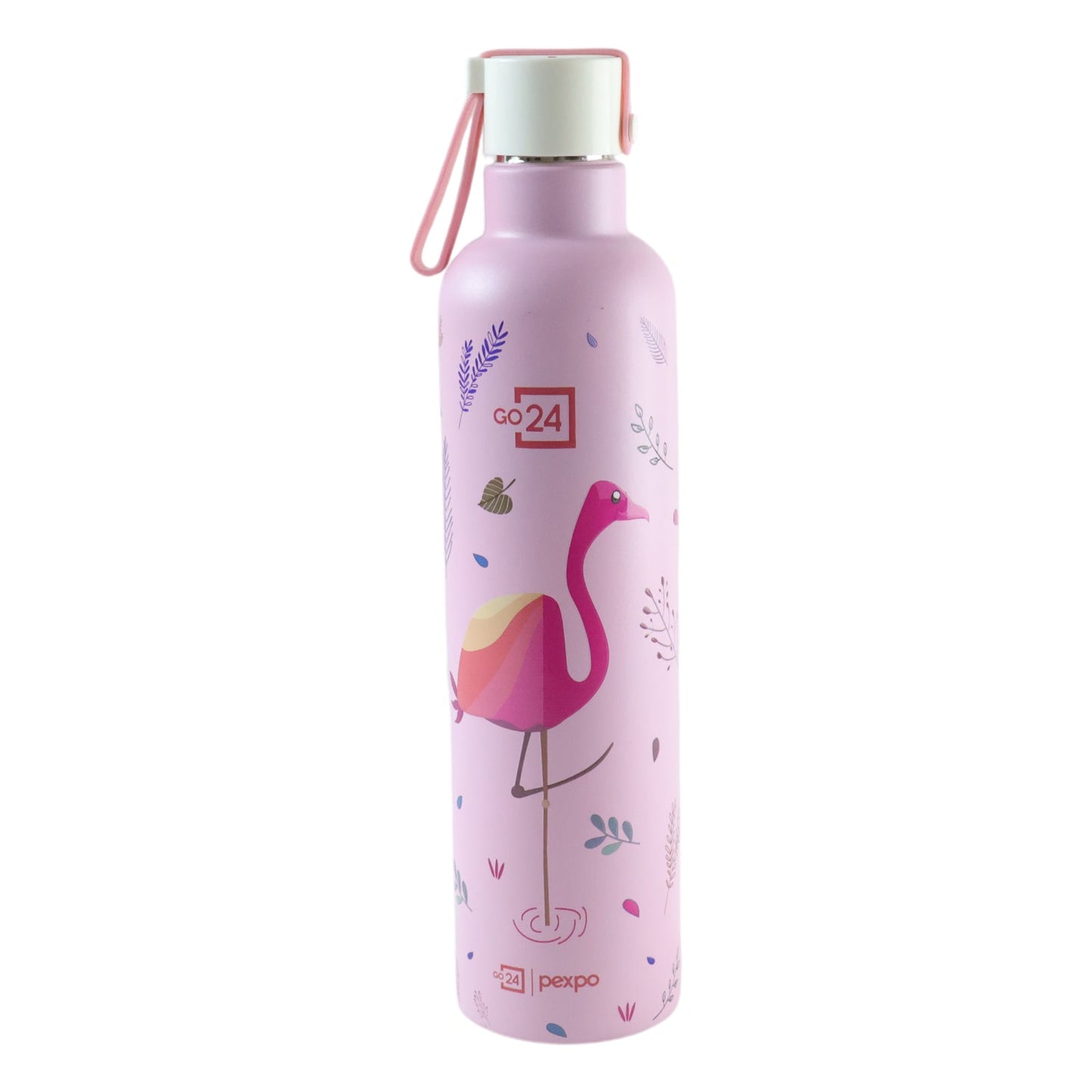 Themed printed design on Pexpo Oslo Art water bottle