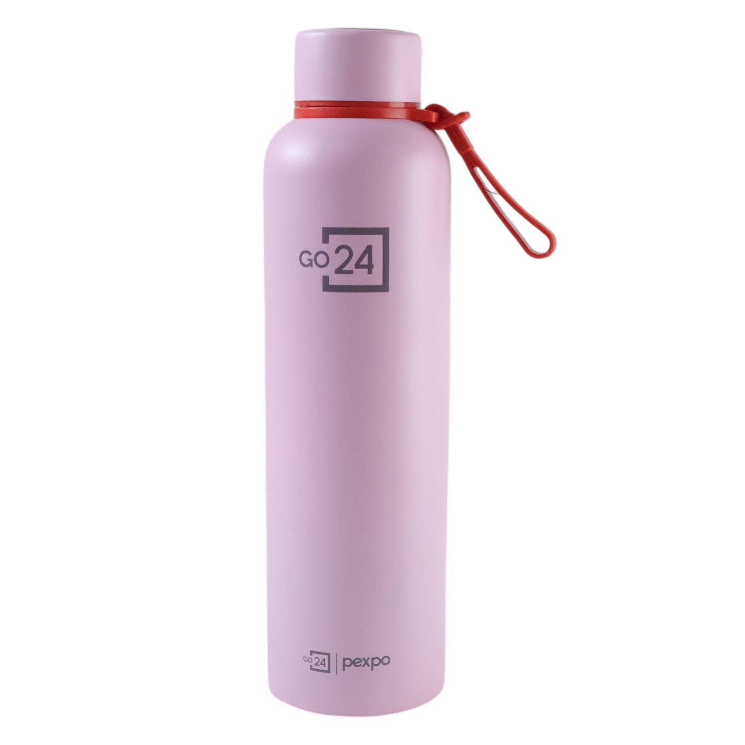 Thermal insulated stainless steel water bottle for hot and cold beverages