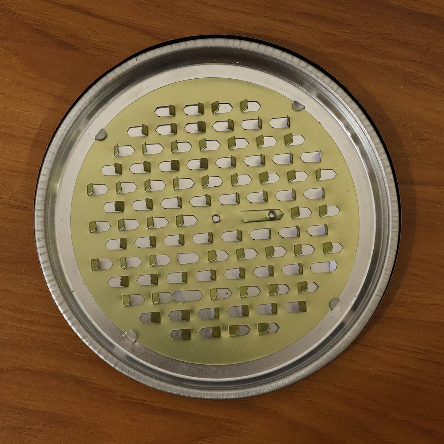 Sturdy metal mosquito coil stand for safe and clean coil burning