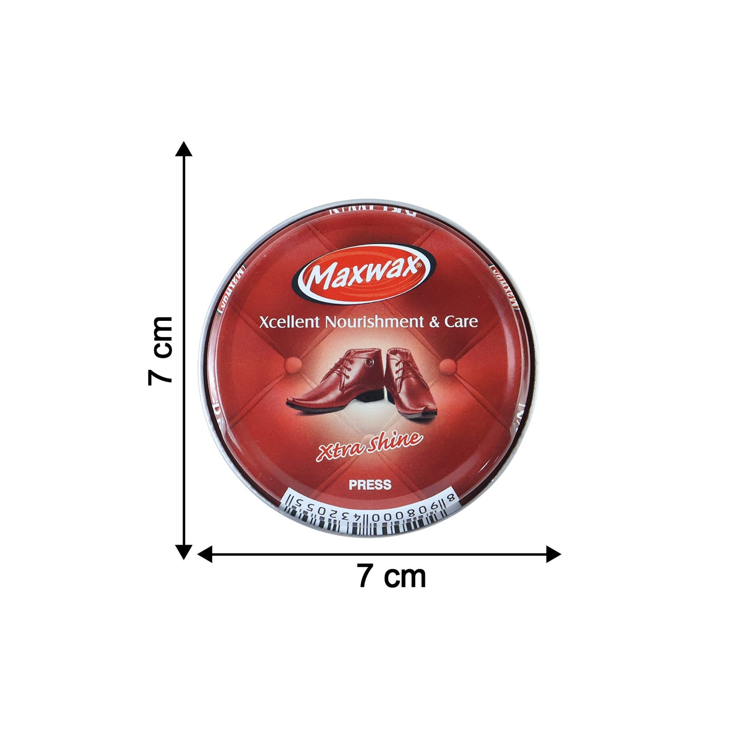 Durable shoe shine cream for daily footwear care