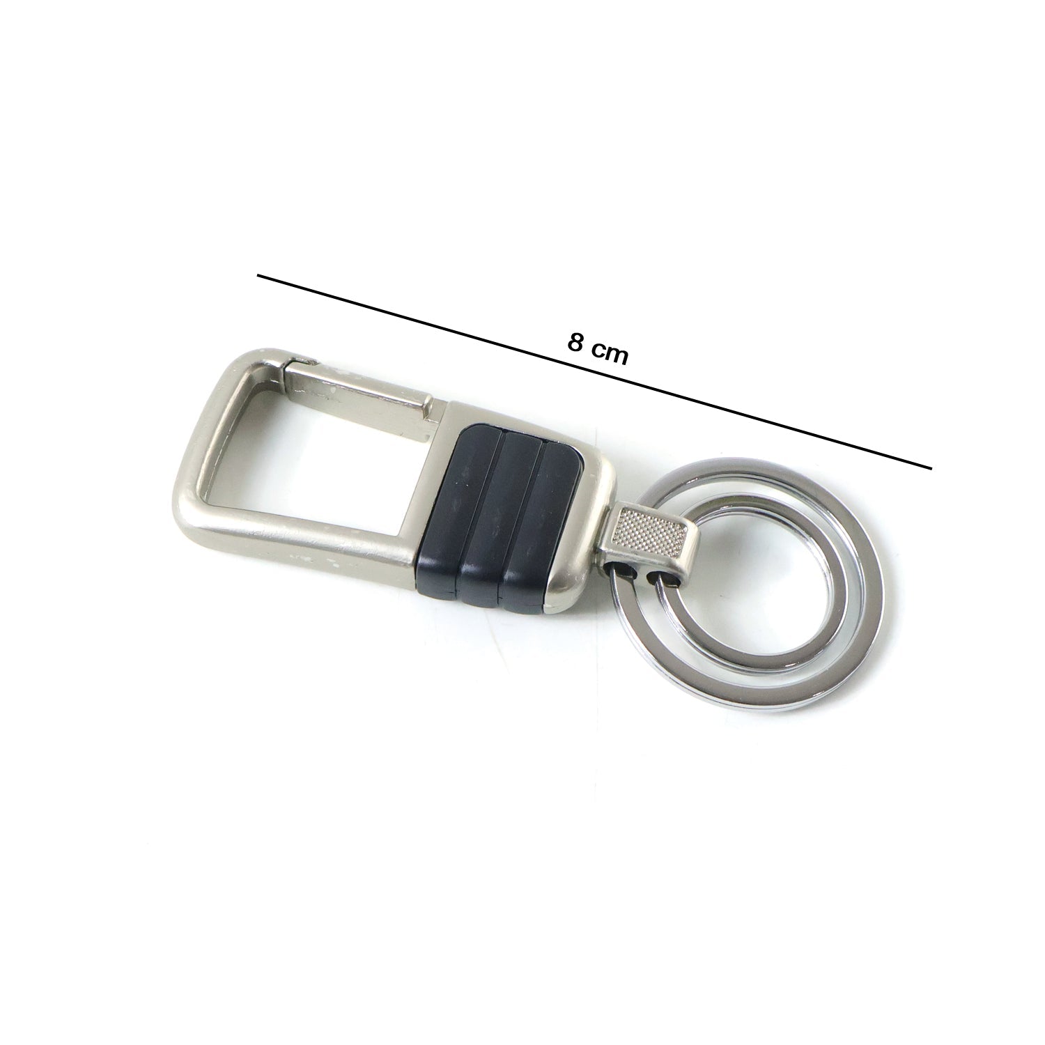 Contemporary metal keyholder supporting many keys