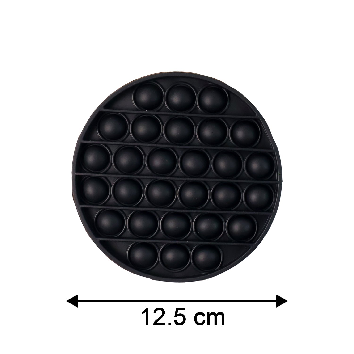 Close-up of pop bubbles on durable silicone fidget toy