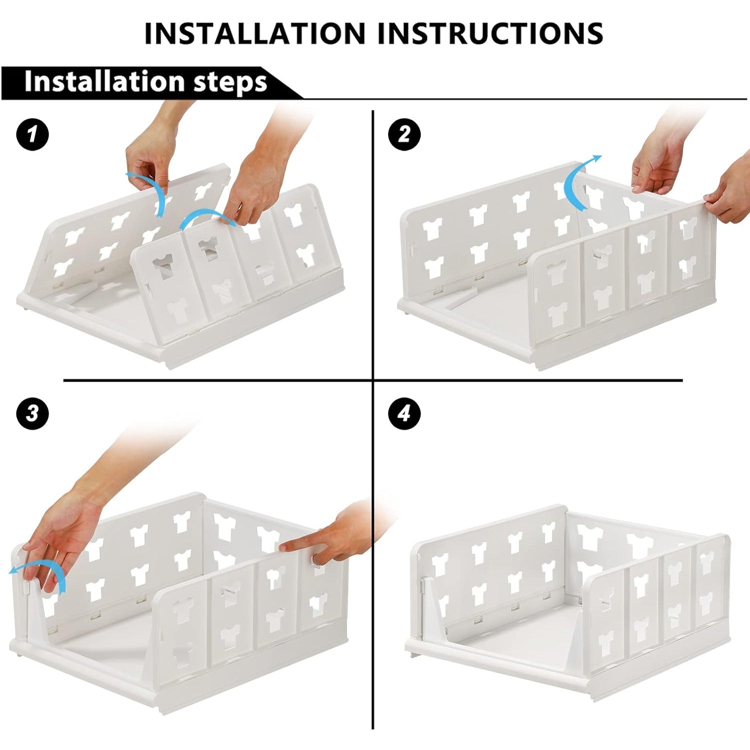 Practical storage organizer for decluttering laundry rooms and closets.