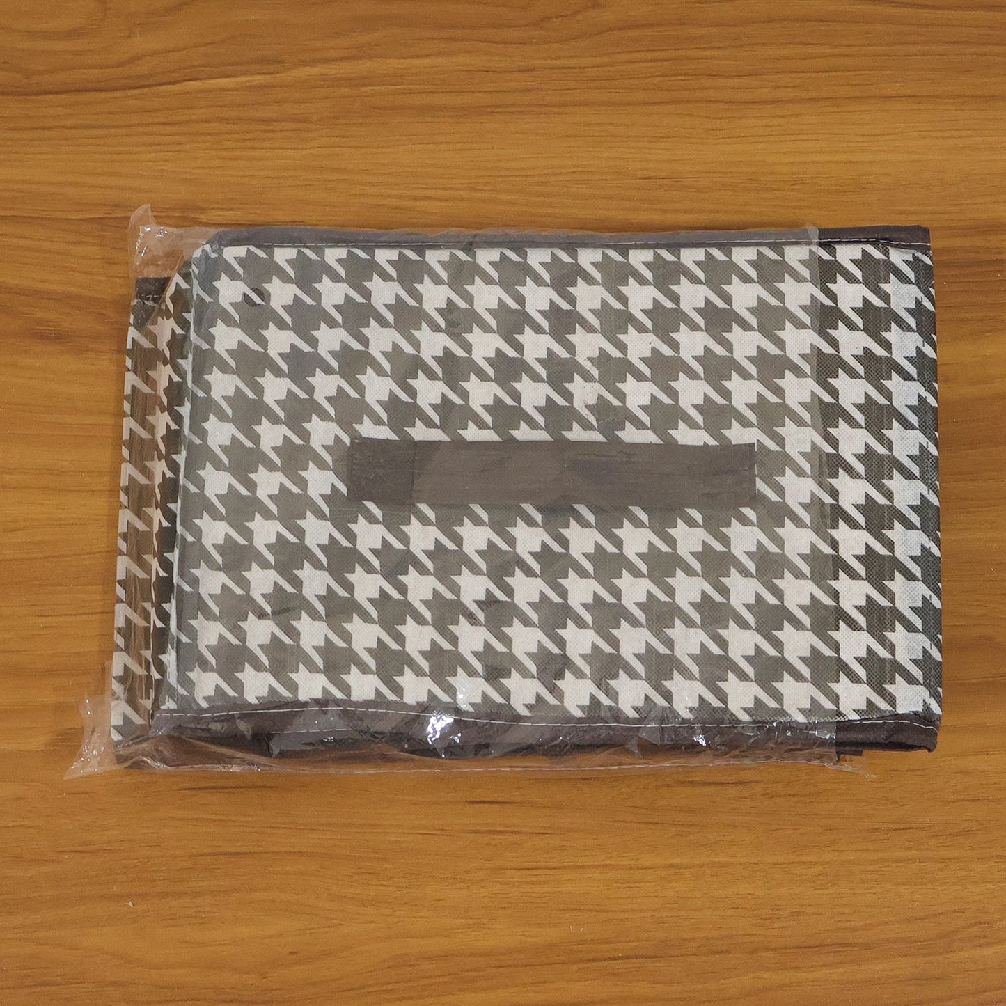 Foldable fabric storage basket organizer bin