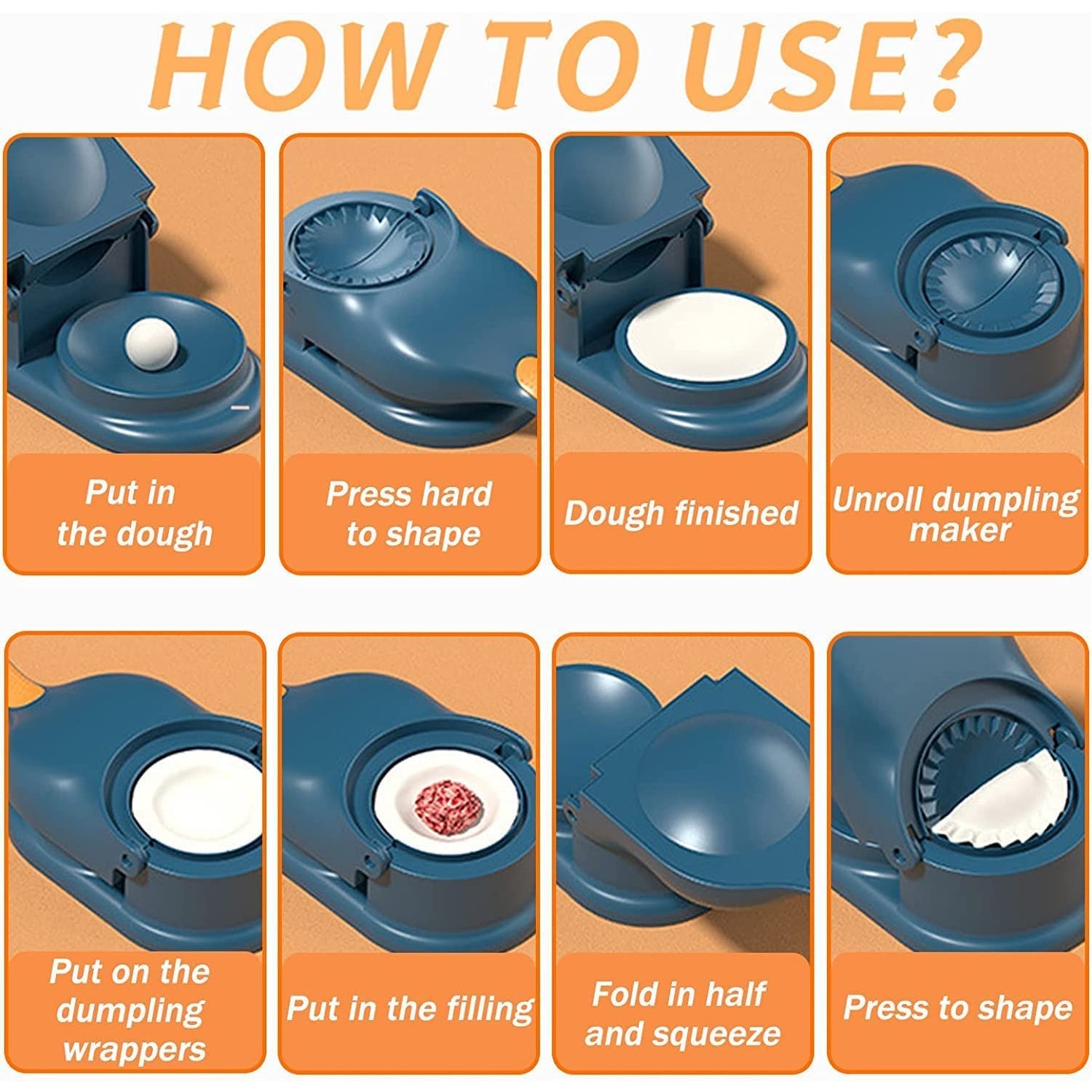 Ghughra mould tool open, showcasing the cavity for placing fillings before sealing.