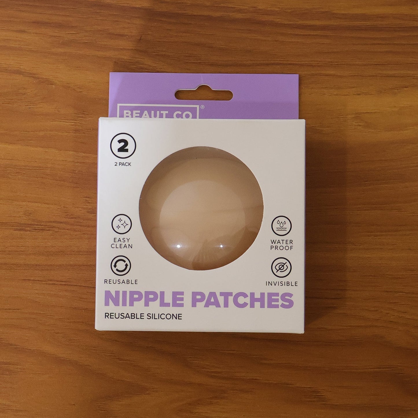 Reusable silicone bra cover patches for dresswear