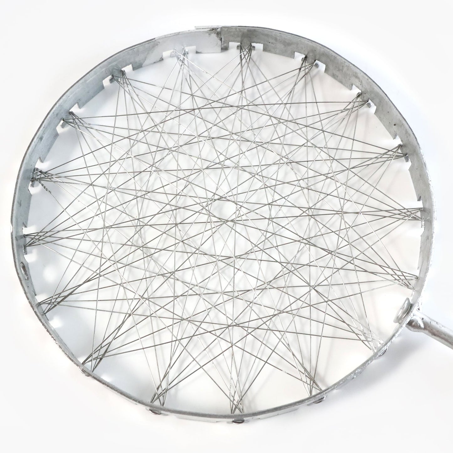 Durable stainless steel wire skimmer for kitchen use
