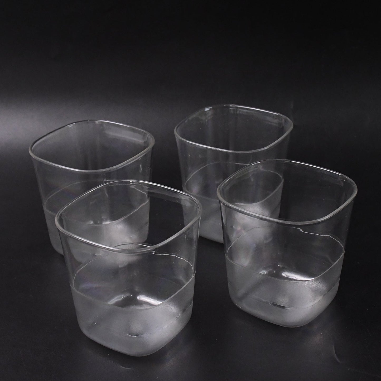 Transparent water jug designed for refrigerator storage and easy pouring