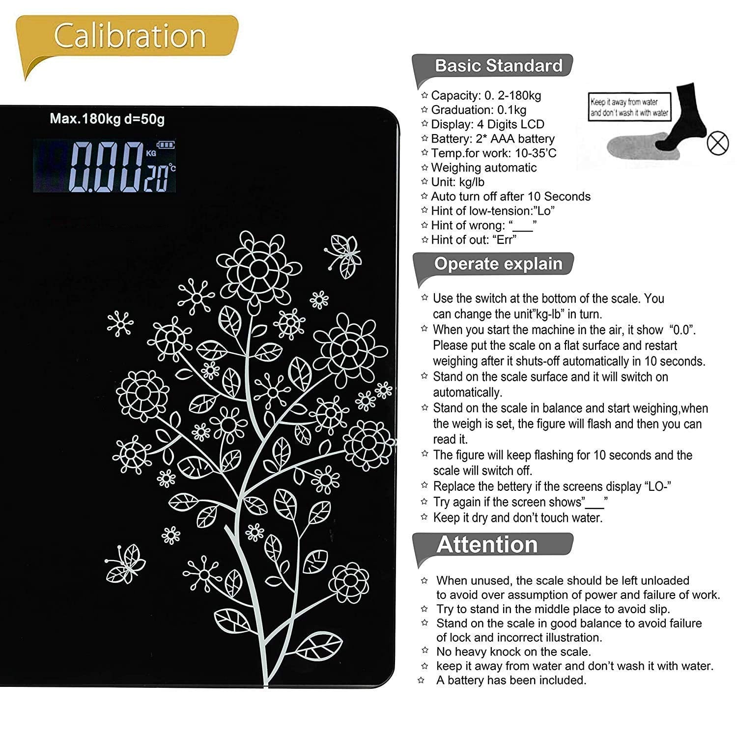 Compact digital weight machine, ideal for daily personal health management.