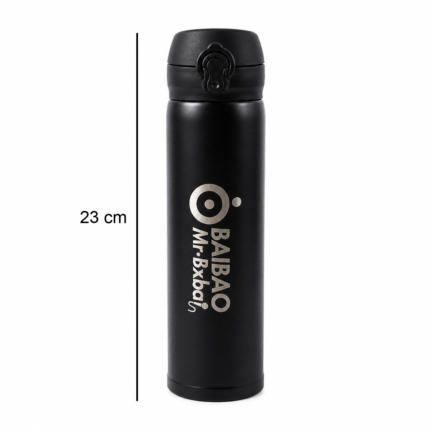 Portable stainless steel water bottle for daily hydration