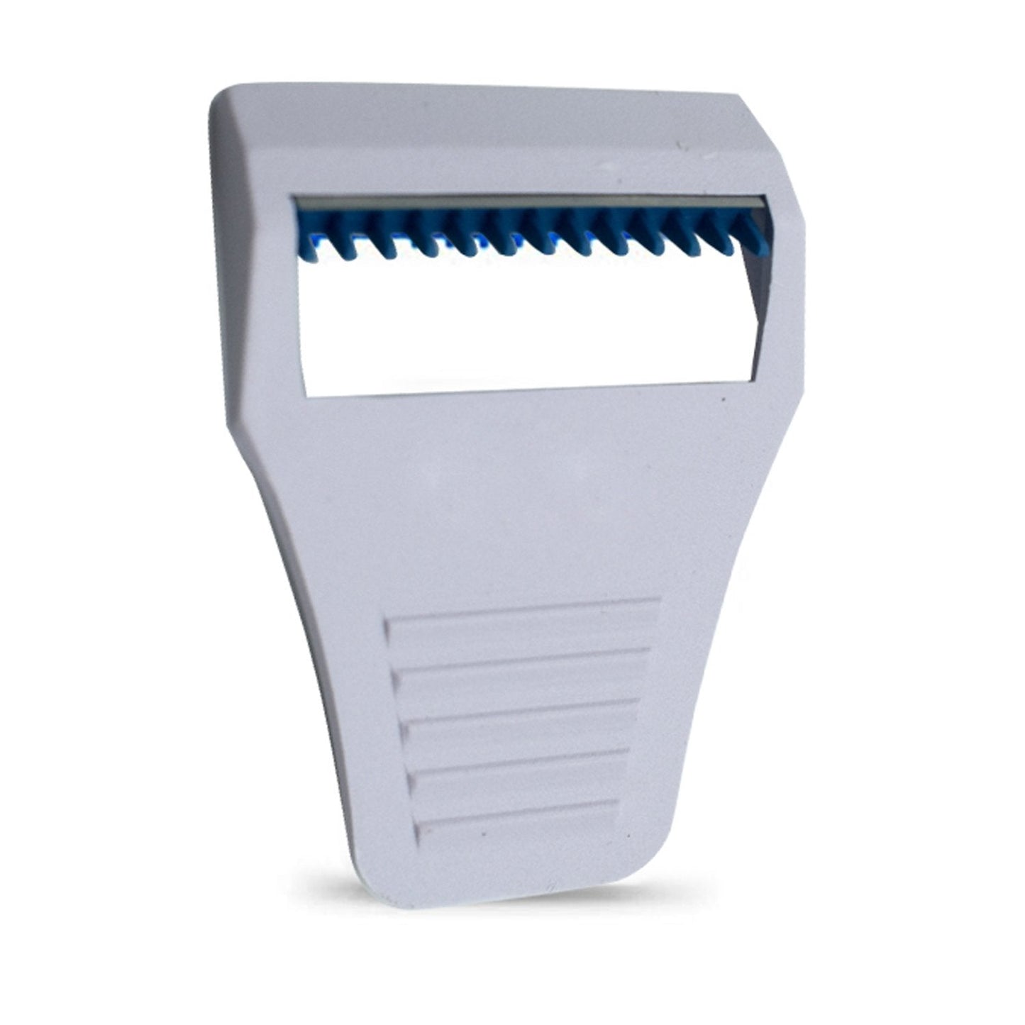 VelvaBloom bikini razor with a protective cap for safe and hygienic storage.