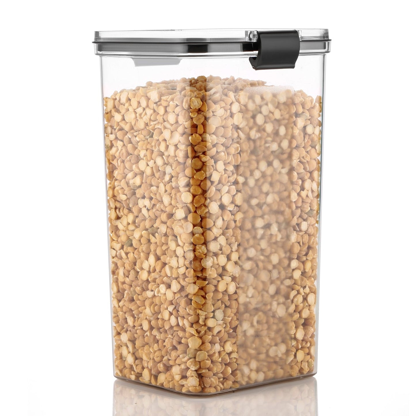 Transparent 1700 ML plastic food storage container keeping kitchen organized