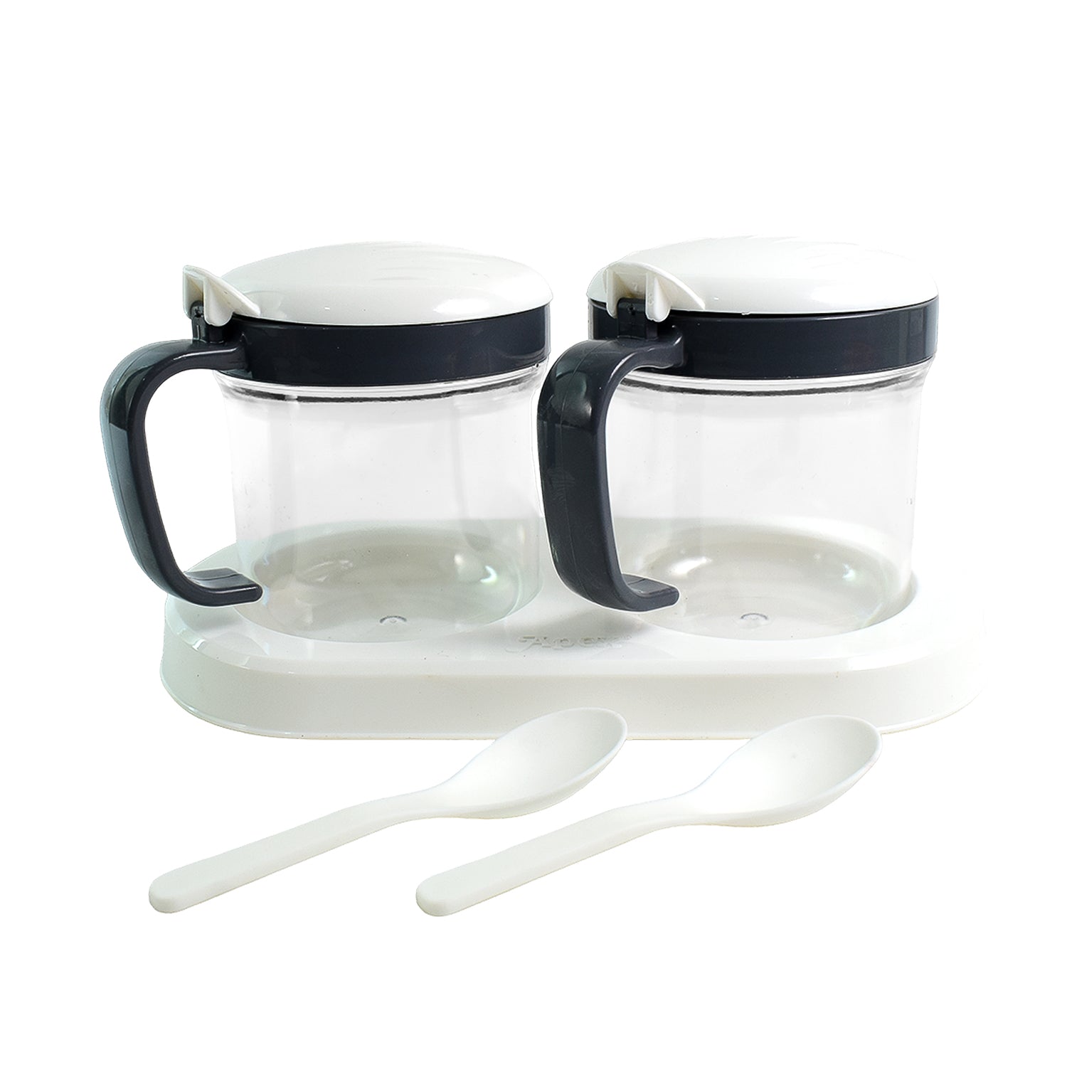 Apex pickle container set filled with fresh pickles and dry fruits