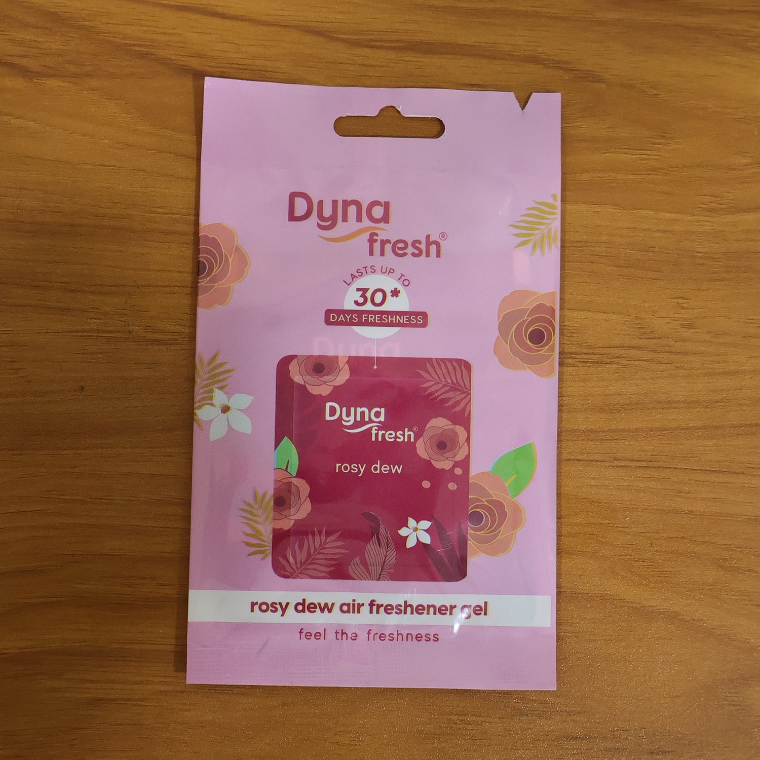 Floral rosy dew deodorizer gel for indoor spaces