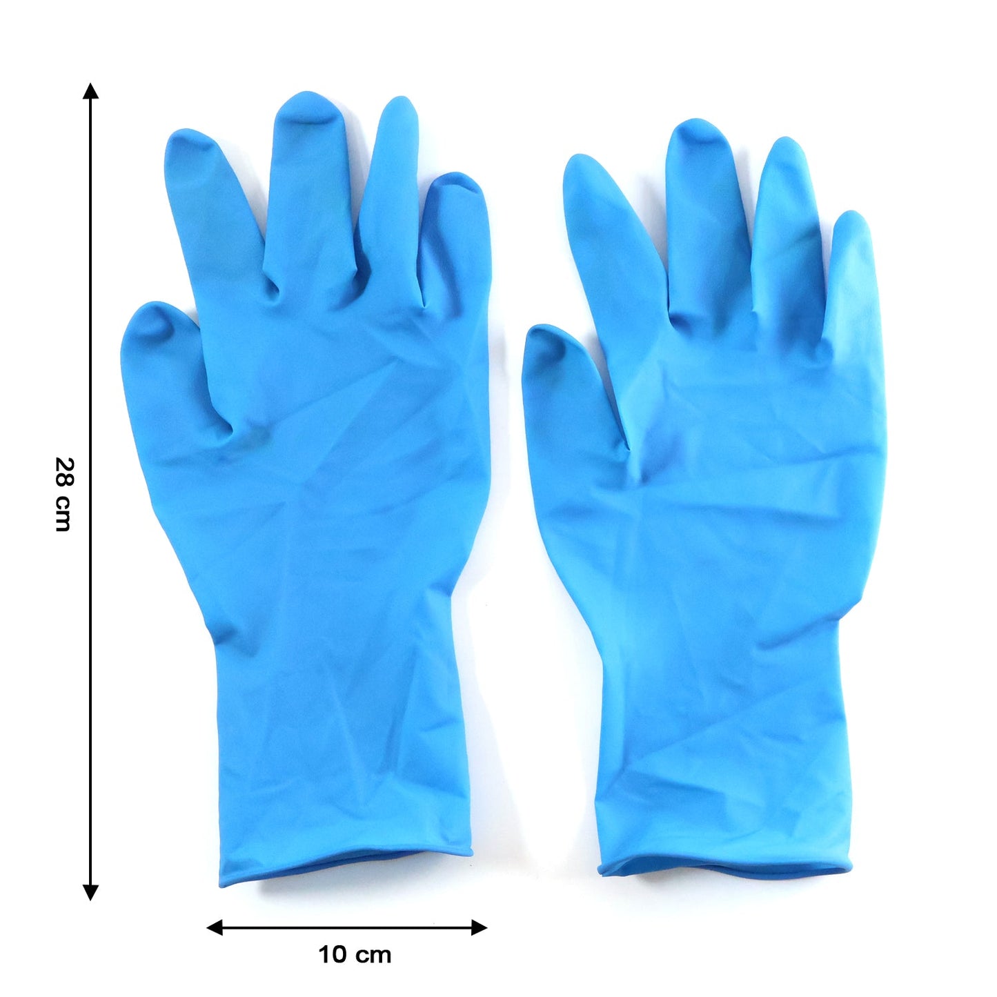 Reusable household cleaning gloves providing hand safety
