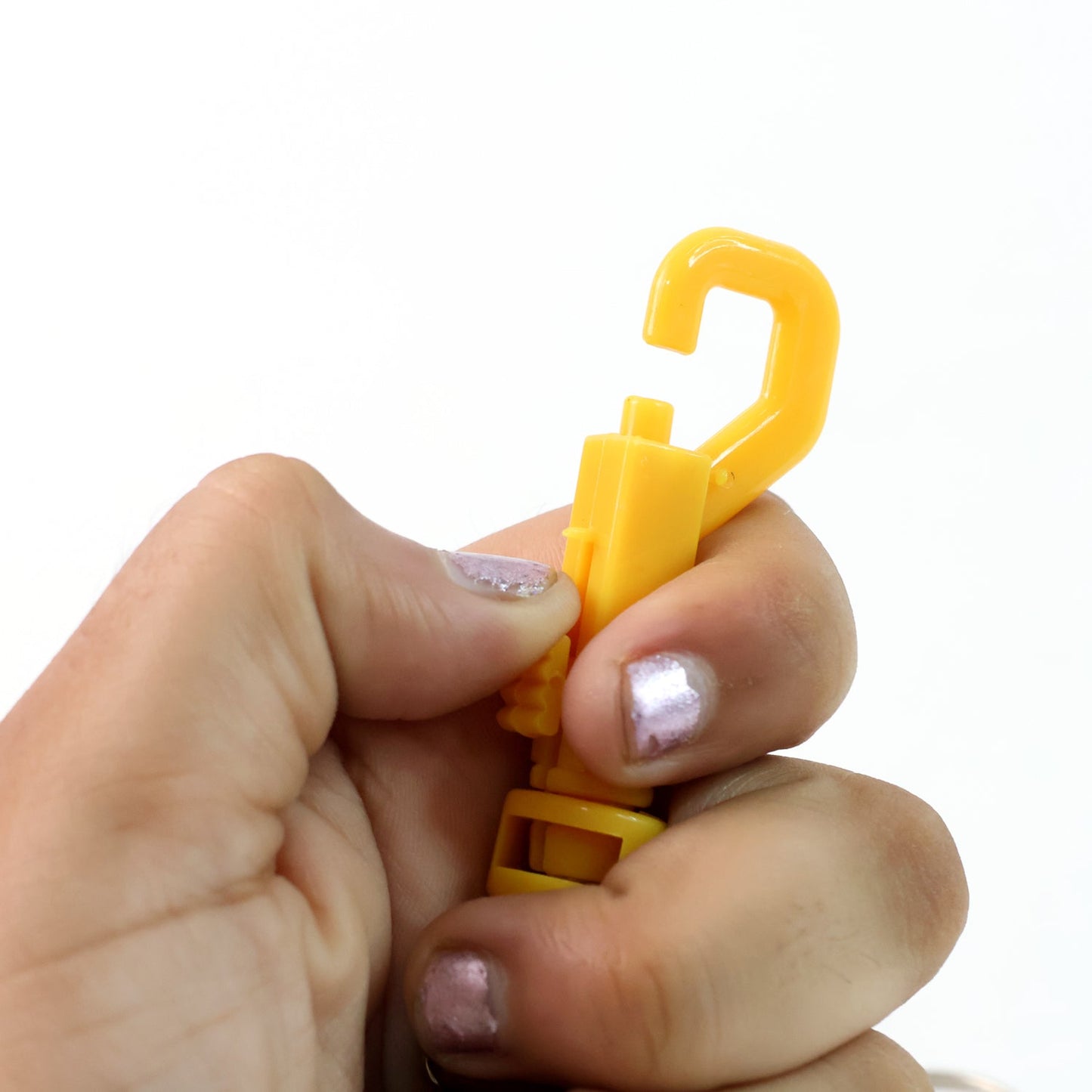 Flexible TPU coil of the anti-lost retractable keychain
