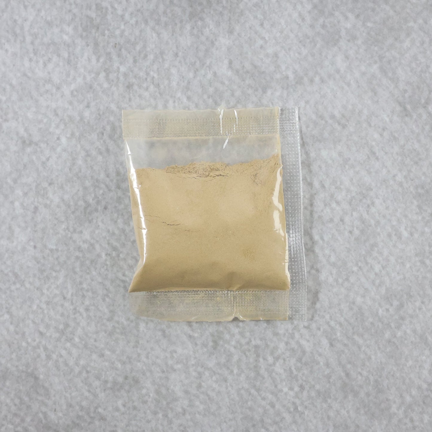 Convenient single-use sachet of natural Multani Mitti powder