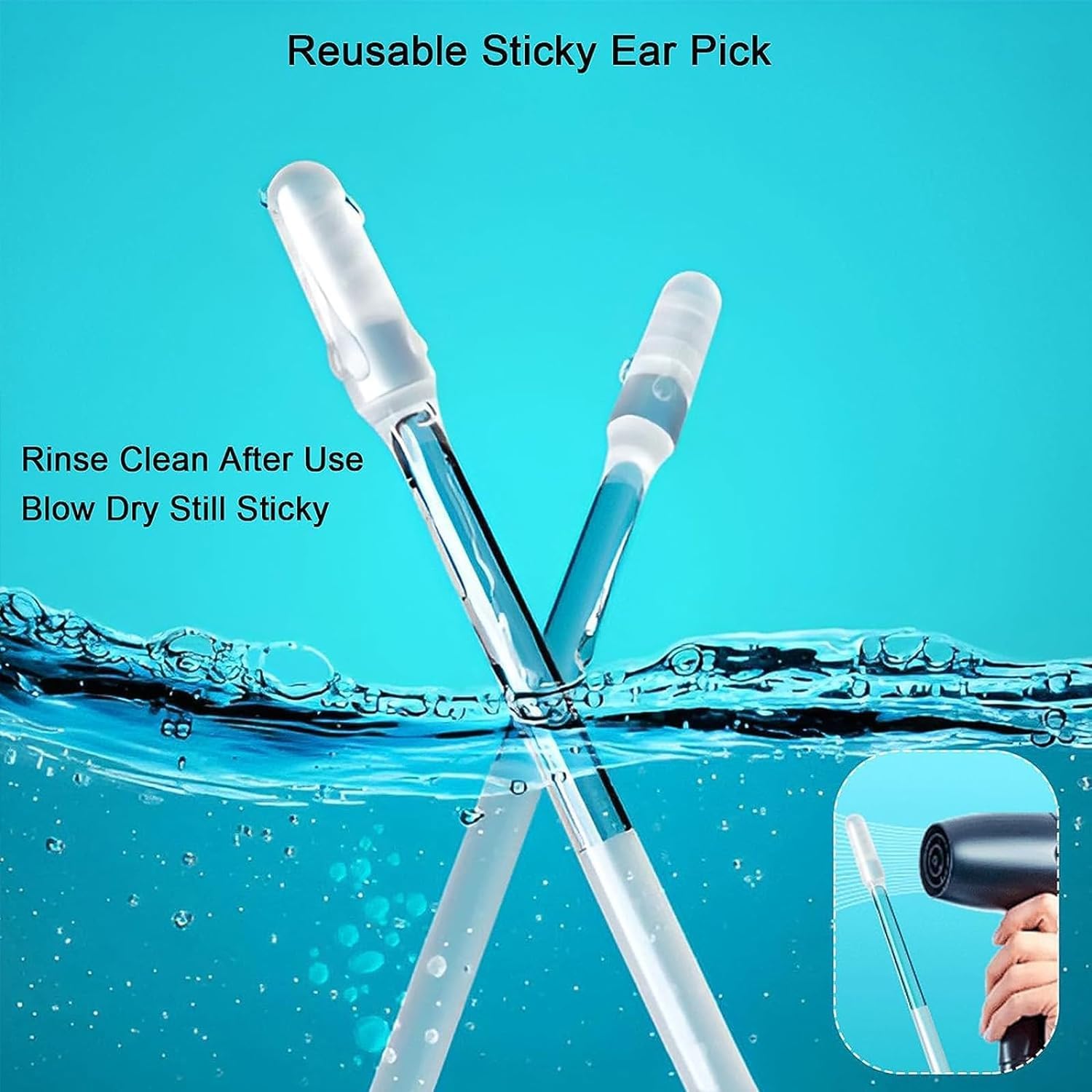 Packaging for the Arrive Kit reusable ear wax cleaner.