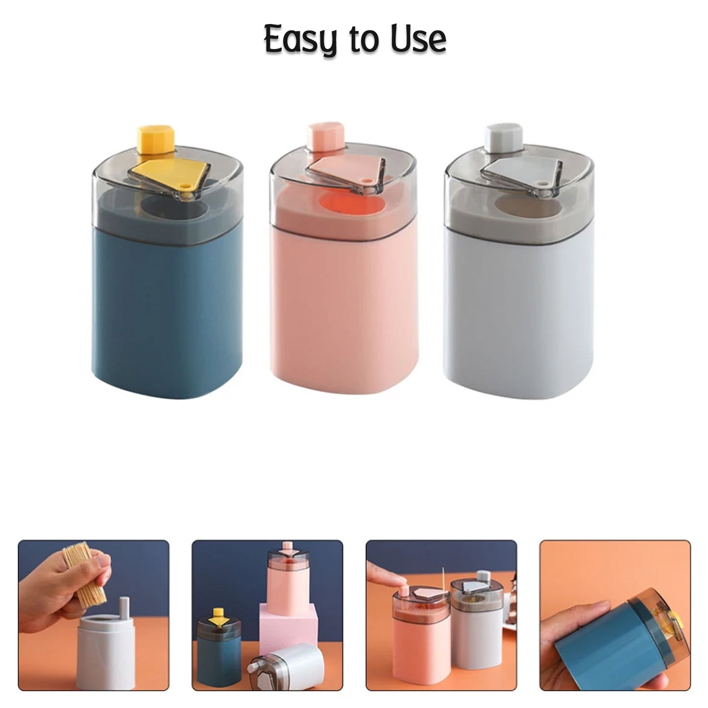 The Tidy Table automatic toothpick dispenser, a durable accessory for daily use.