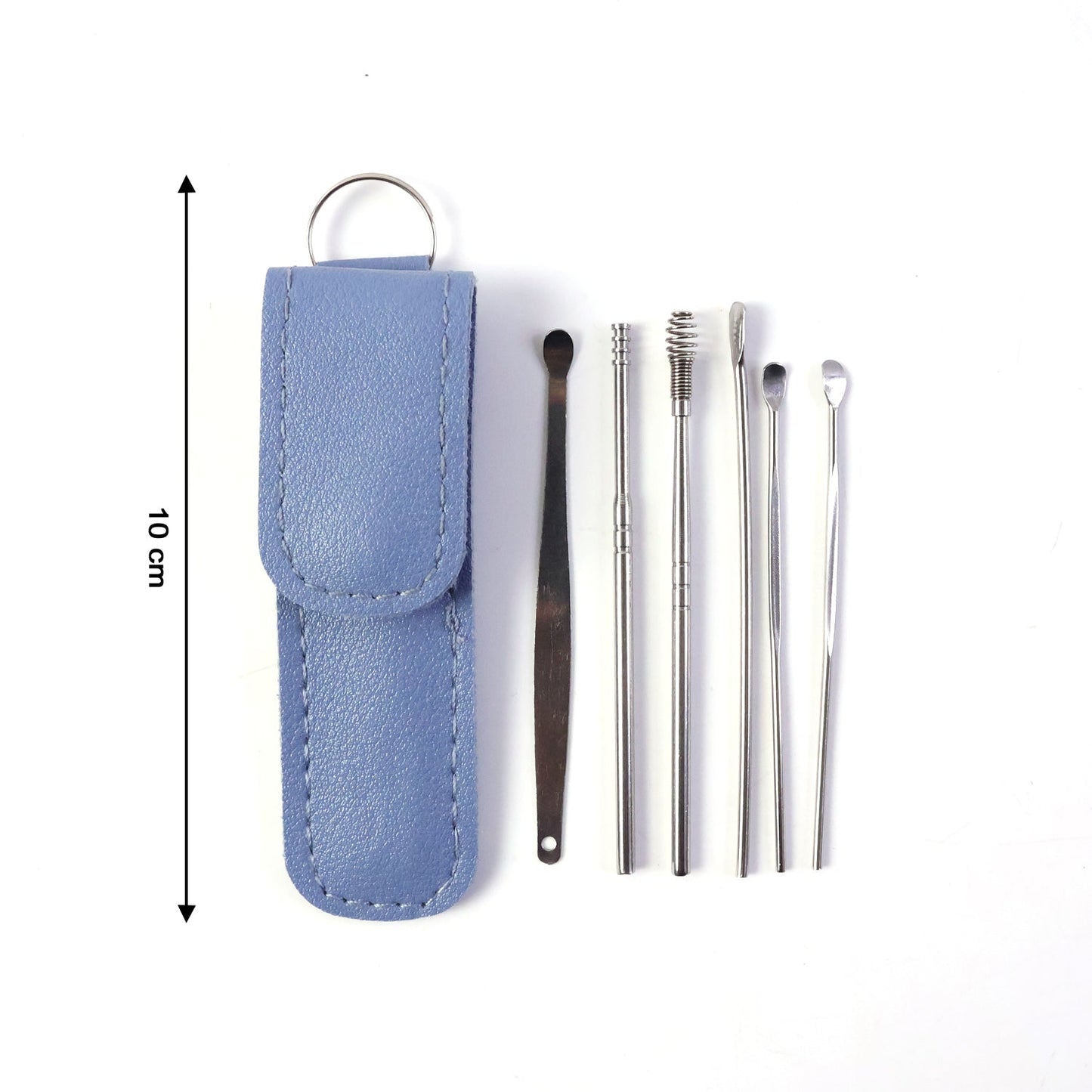 Various stainless steel ear cleaning tools for gentle ear care