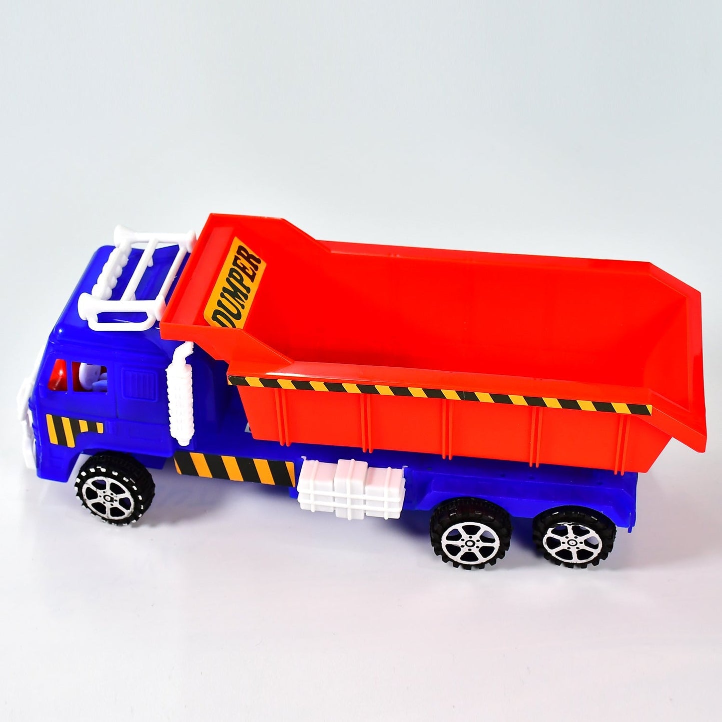 The heavy-duty plastic Friction Power Truck Toy designed for active children.