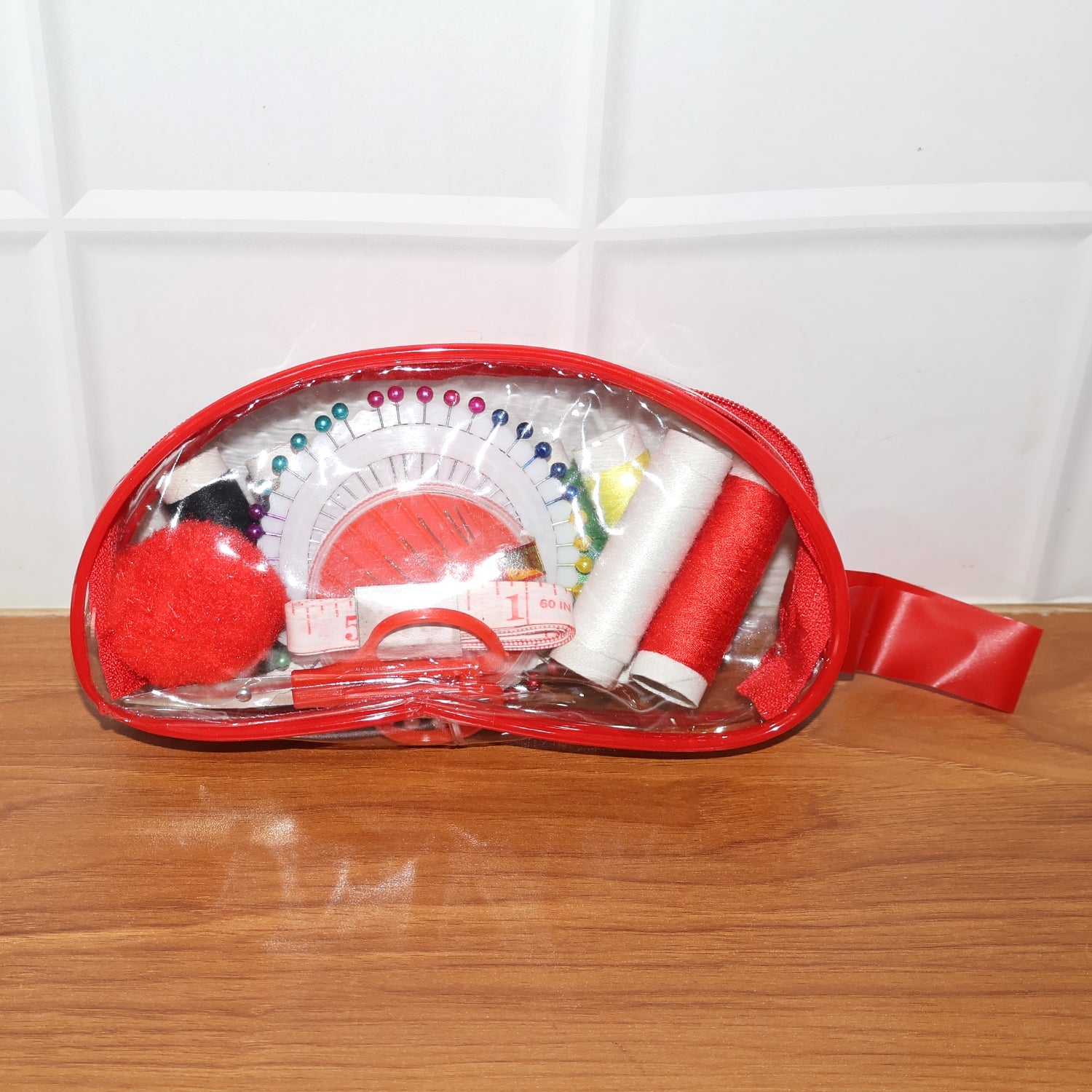 Travel-friendly sewing kit set for emergency repairs