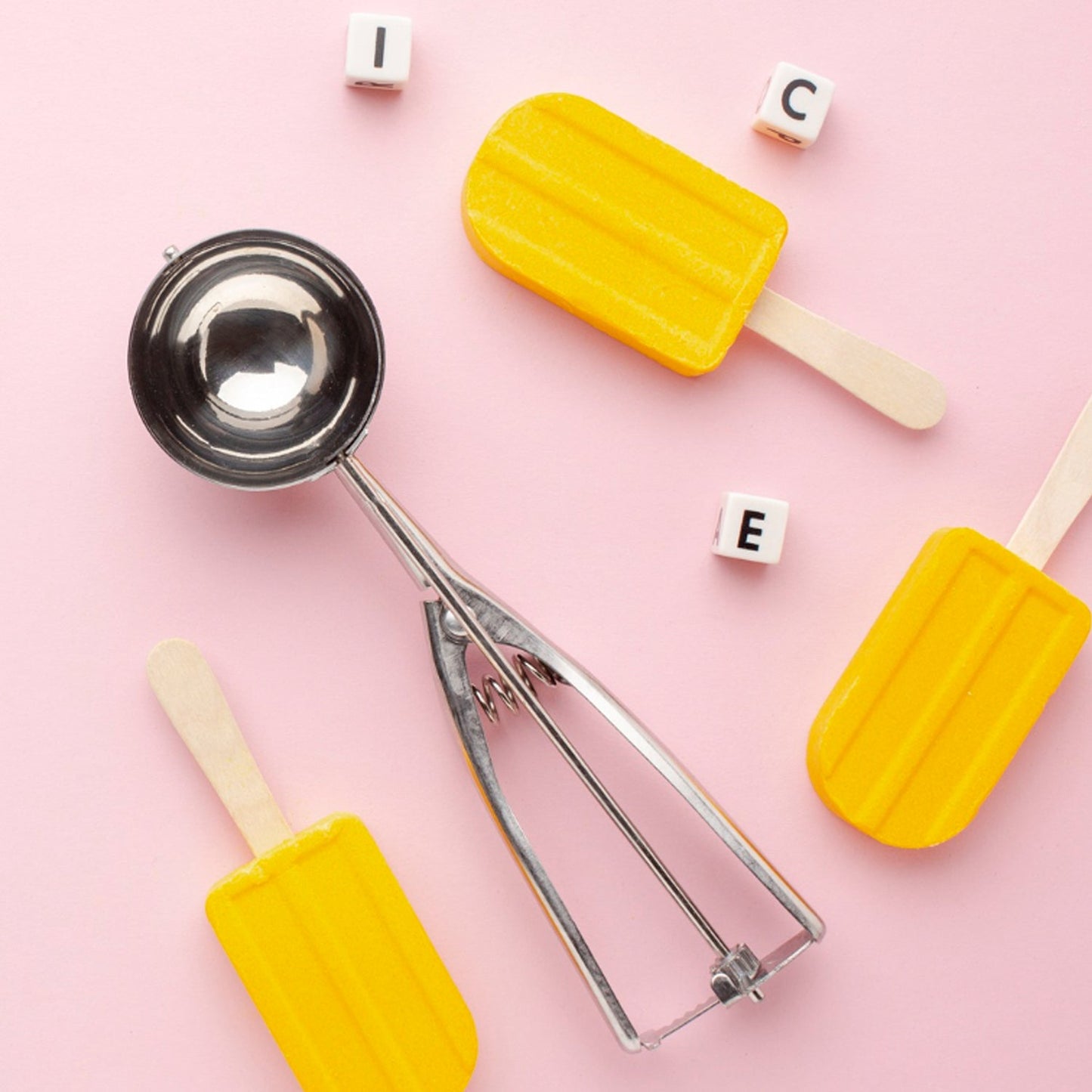 Premium ice cream serving scoop ideal for desserts and baking