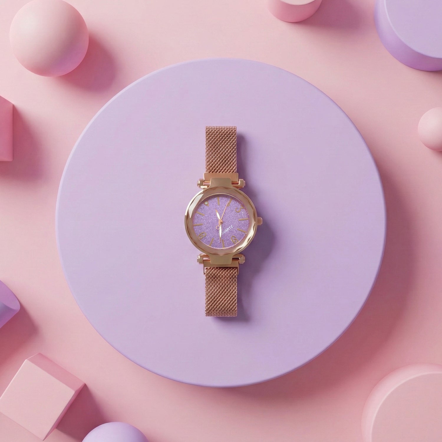 Complete presentation of ladies wrist watch with premium gift box