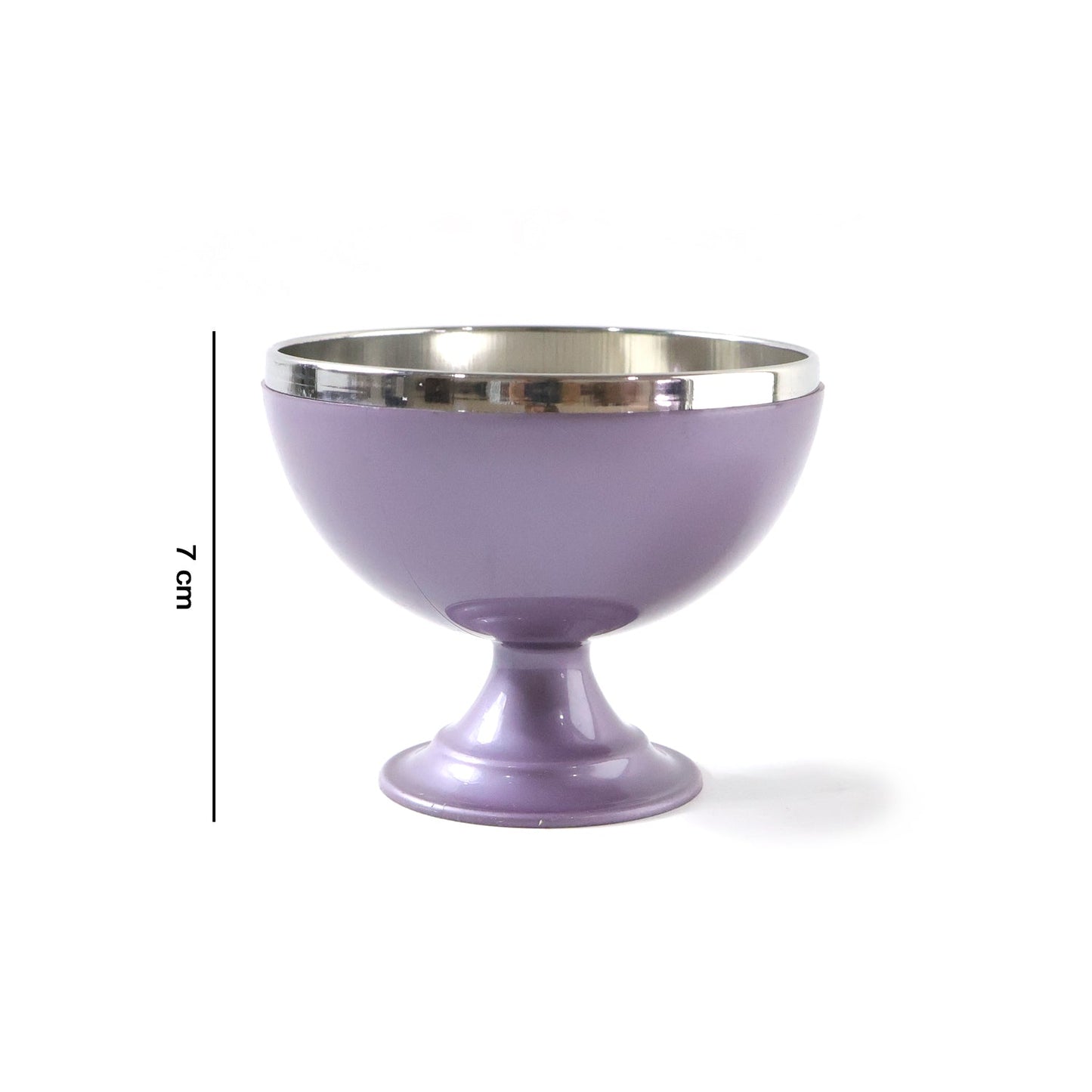 Stylish stainless steel dessert bowls for entertaining