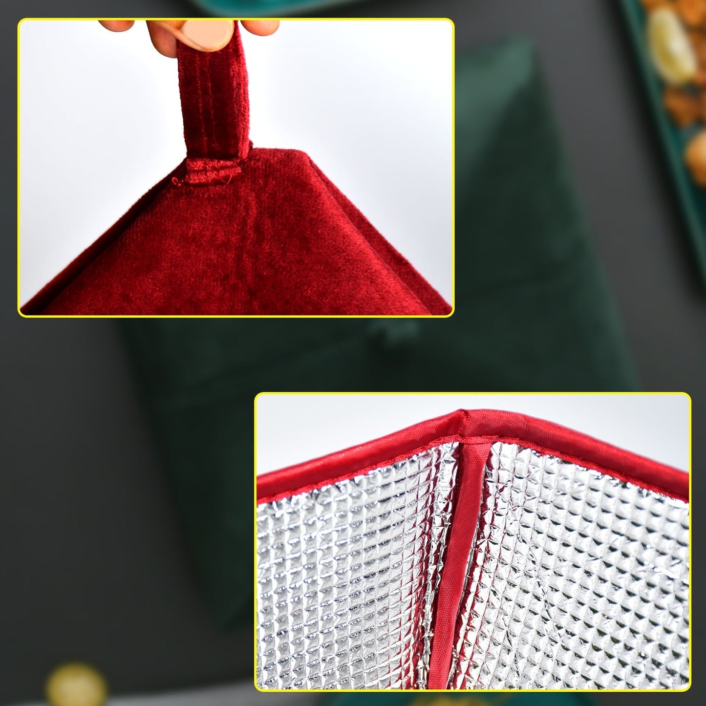 Silky velvet material with beautiful sheen, ready for custom designs.