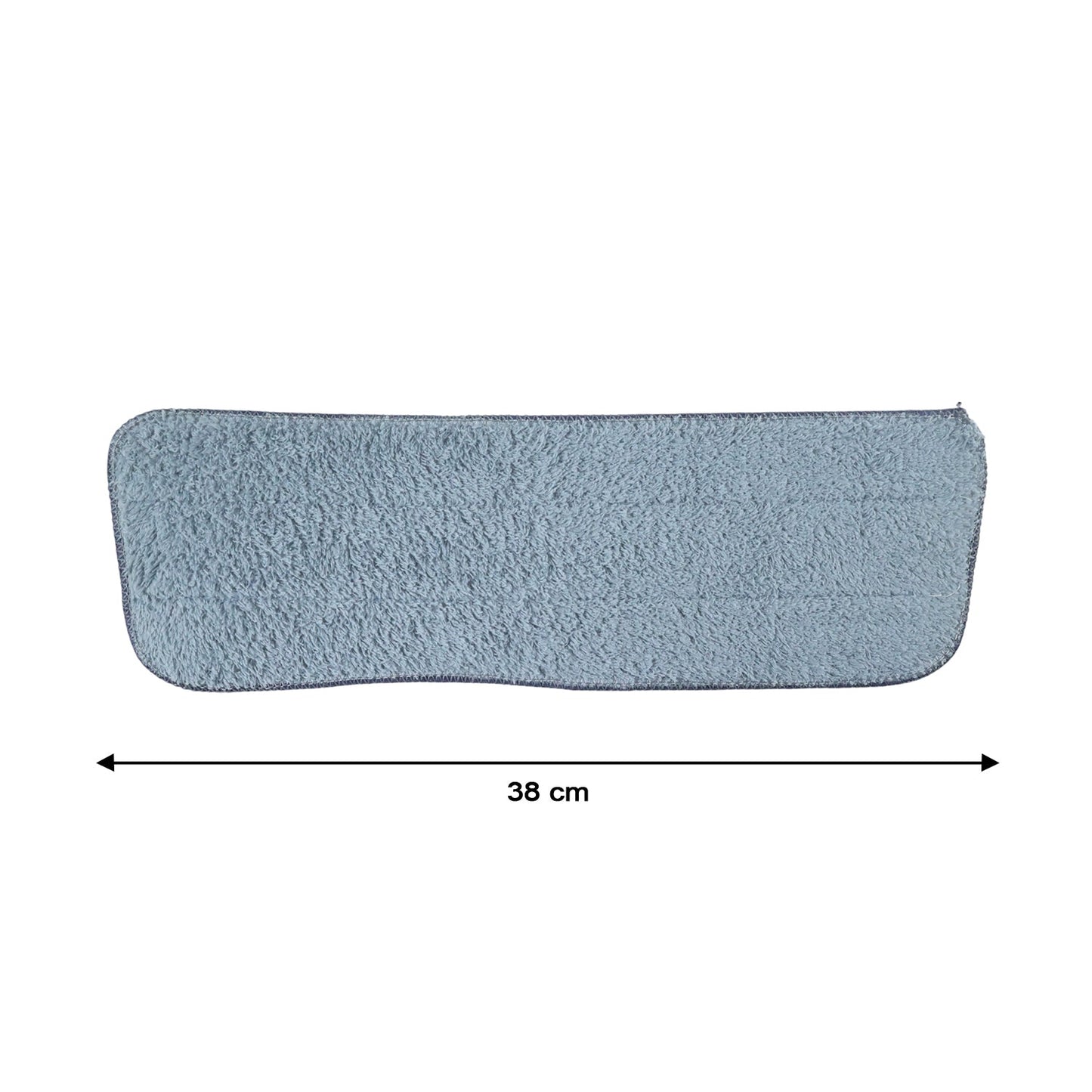 Flat mop microfiber cleaning cloth easy to attach and remove
